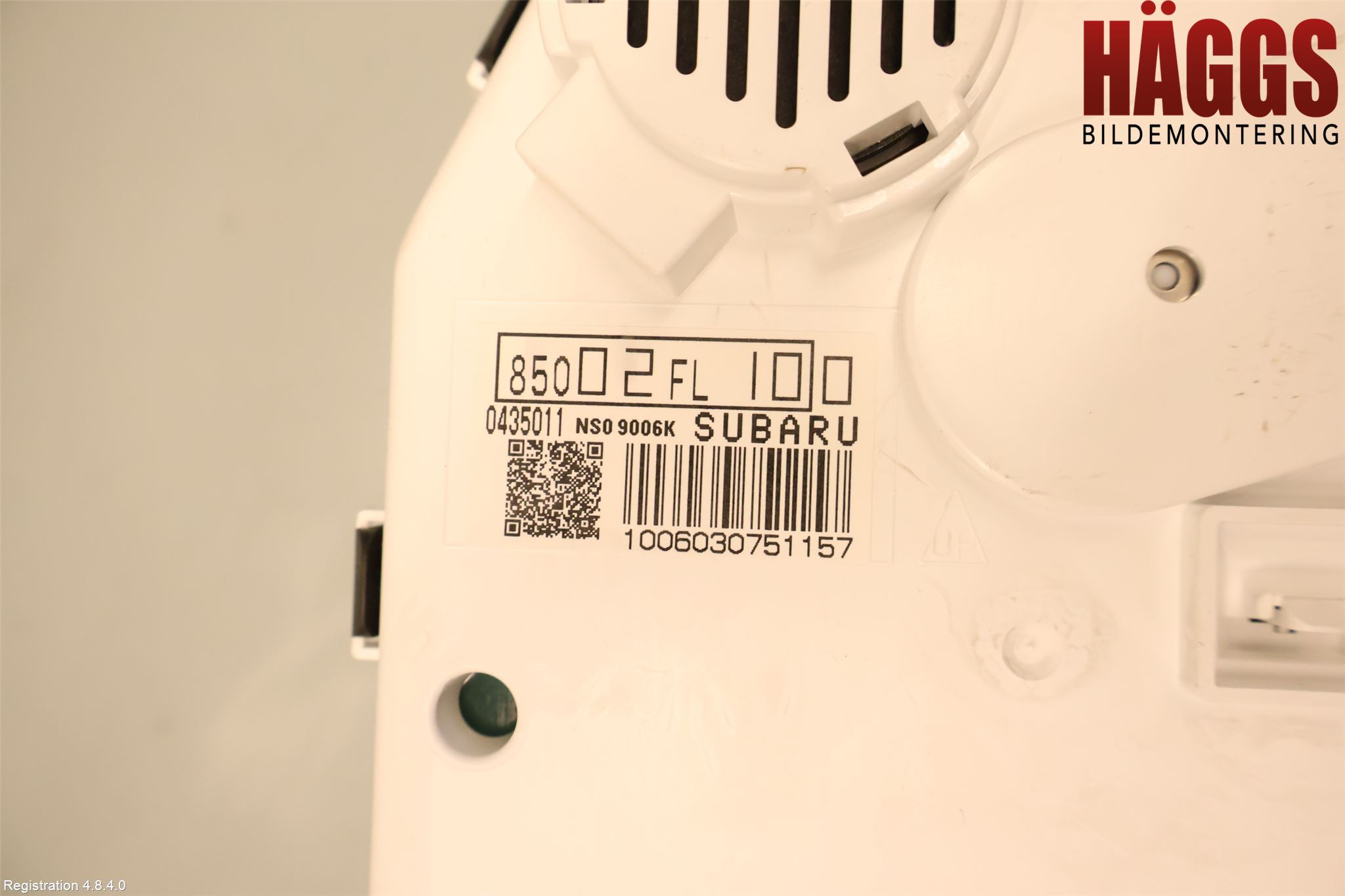 Subaru XV 18-22 Instrument Komb