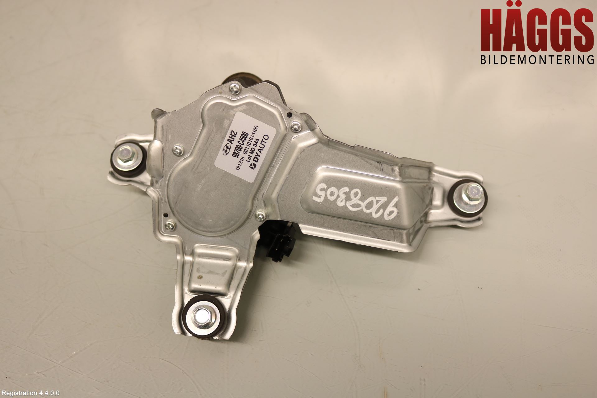 Hyundai i10 LA 20- Torkarmotor Baklucka