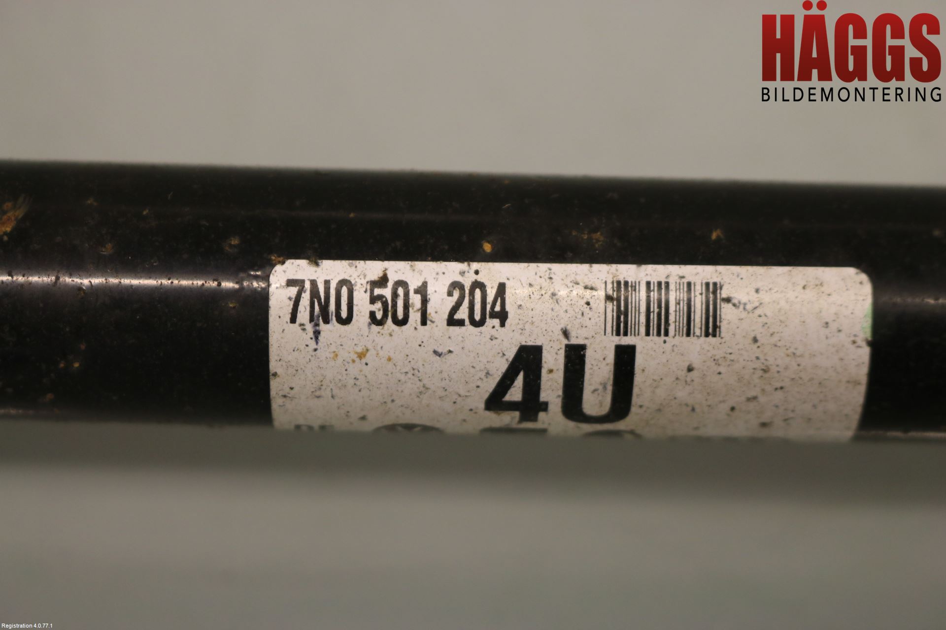 Volkswagen VW SHARAN 11- Drivaxel Bak Höger