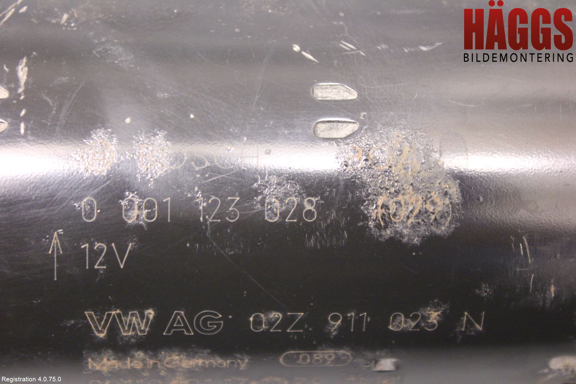 Skoda FABIA 07-14 Startmotor Diesel