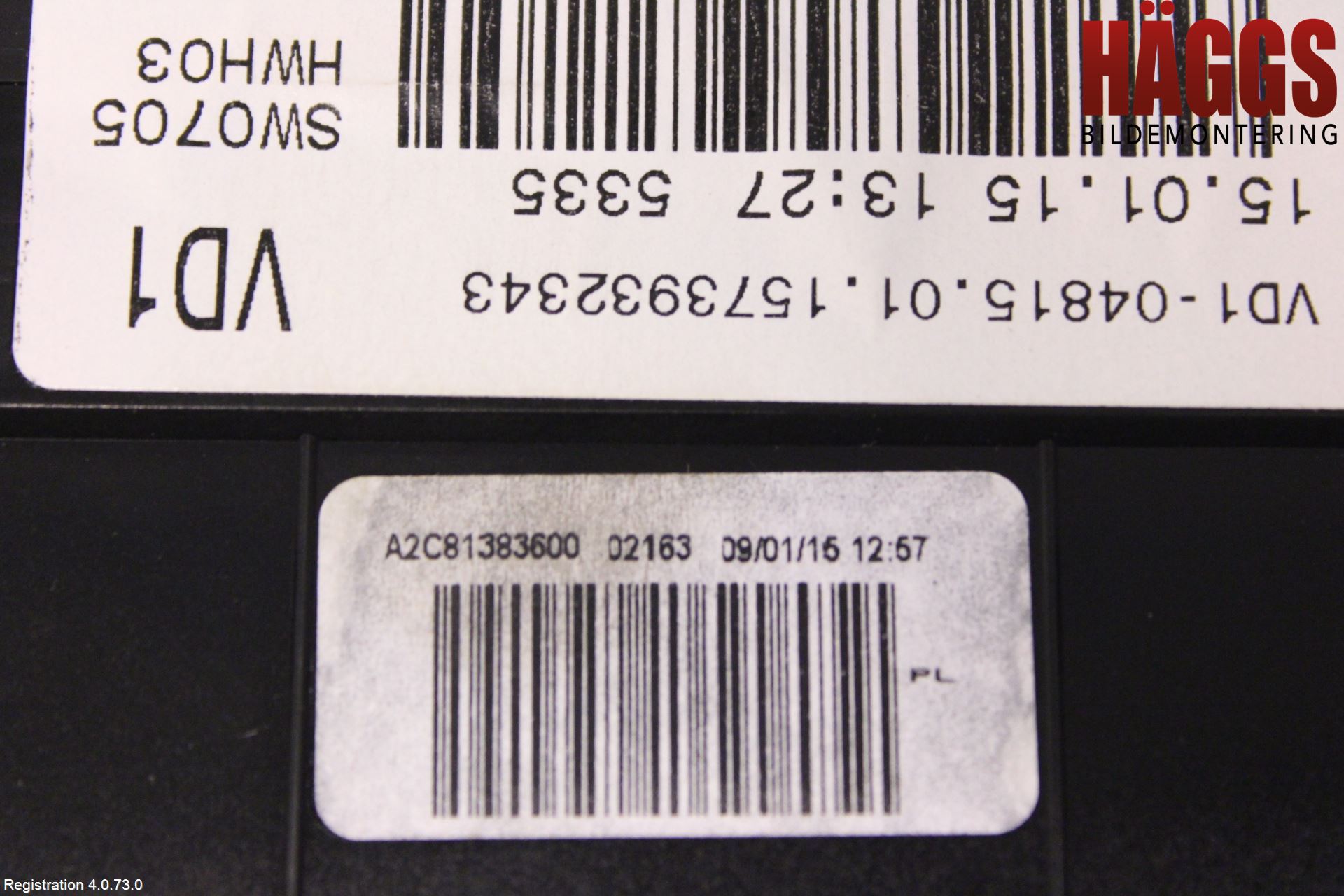 Volkswagen VW TIGUAN 07-16 Instrument Komb