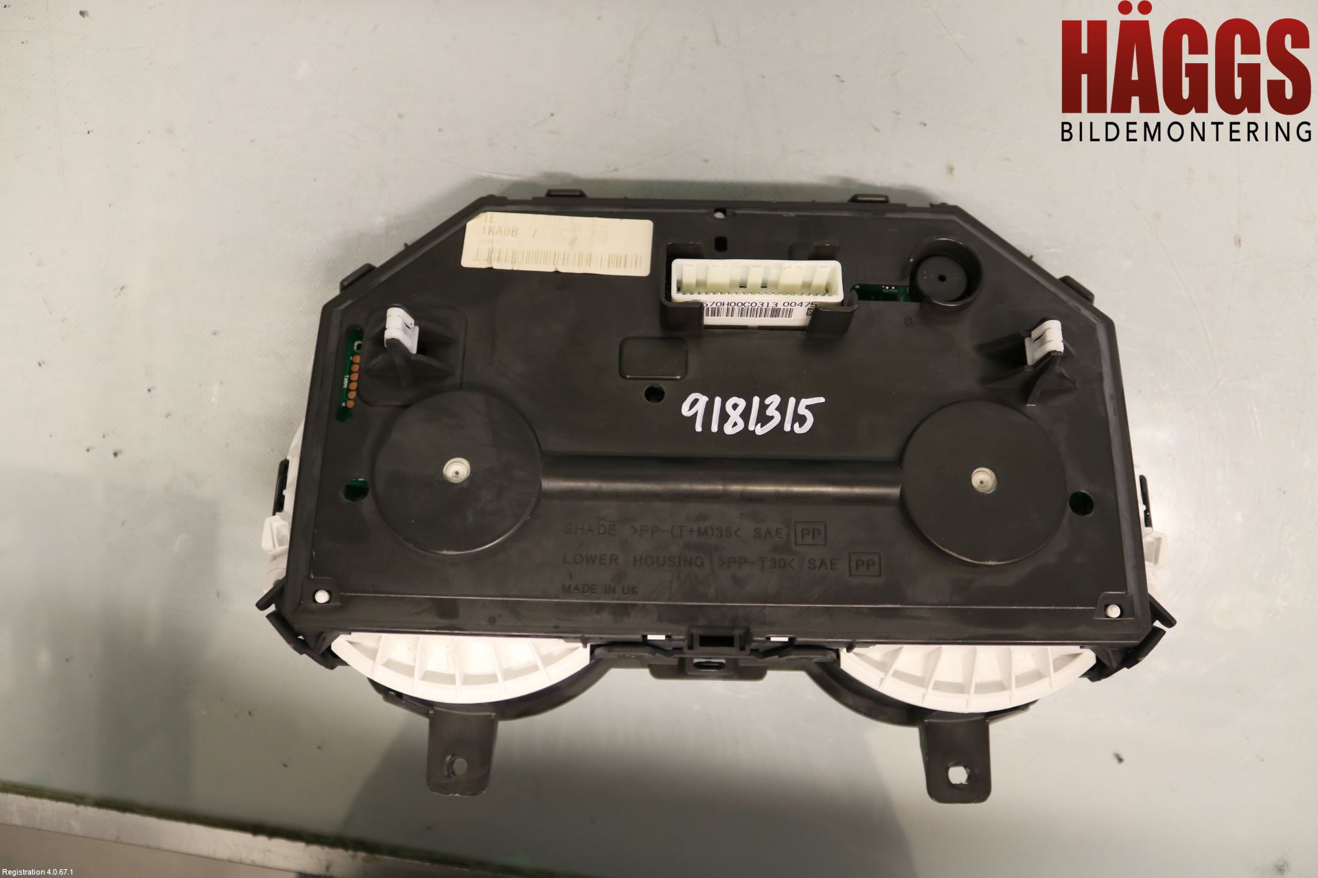 Nissan JUKE 10-14 Instrument Komb