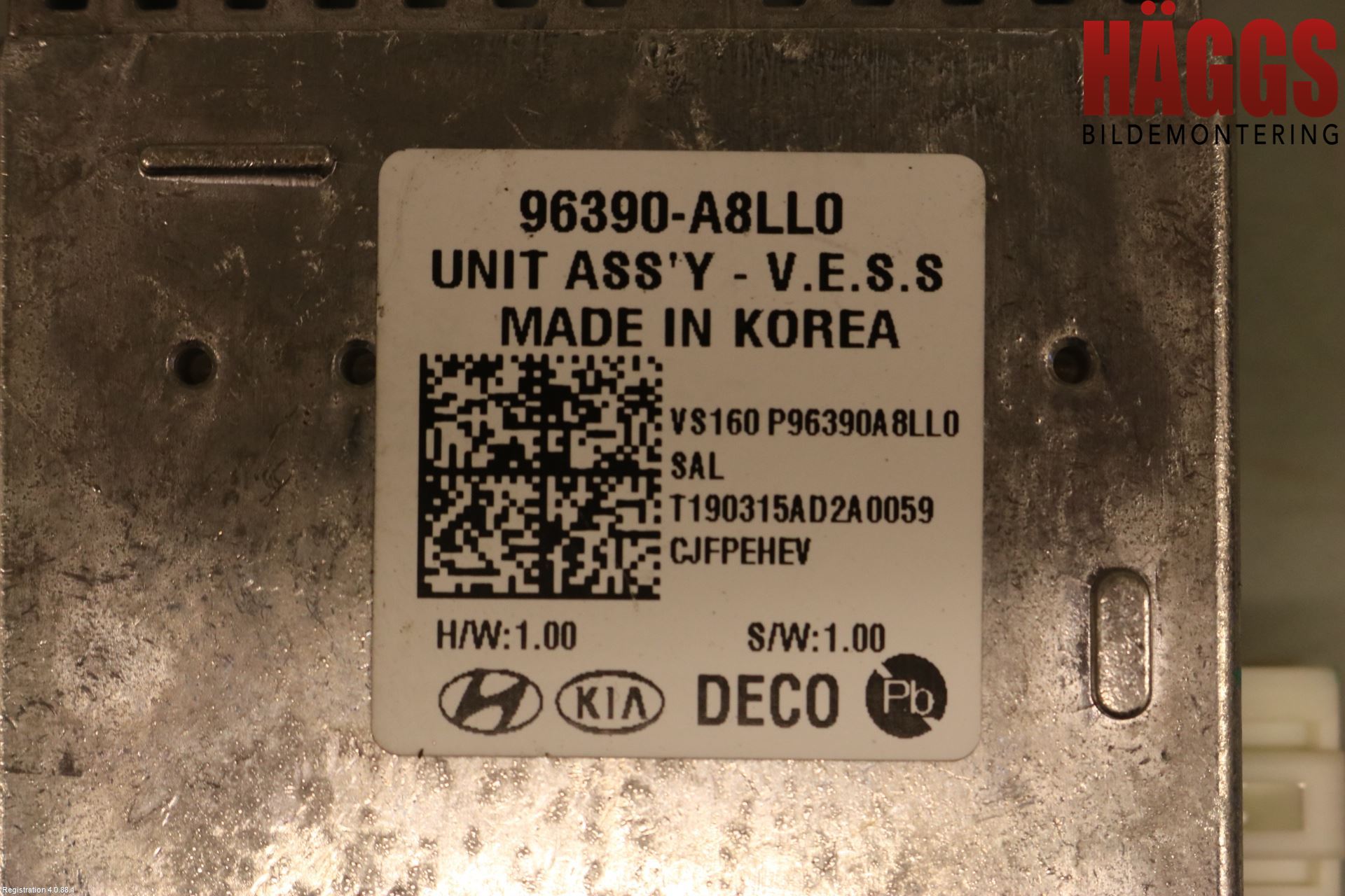 Kia OPTIMA 16-20 Styrenhet Övrigt