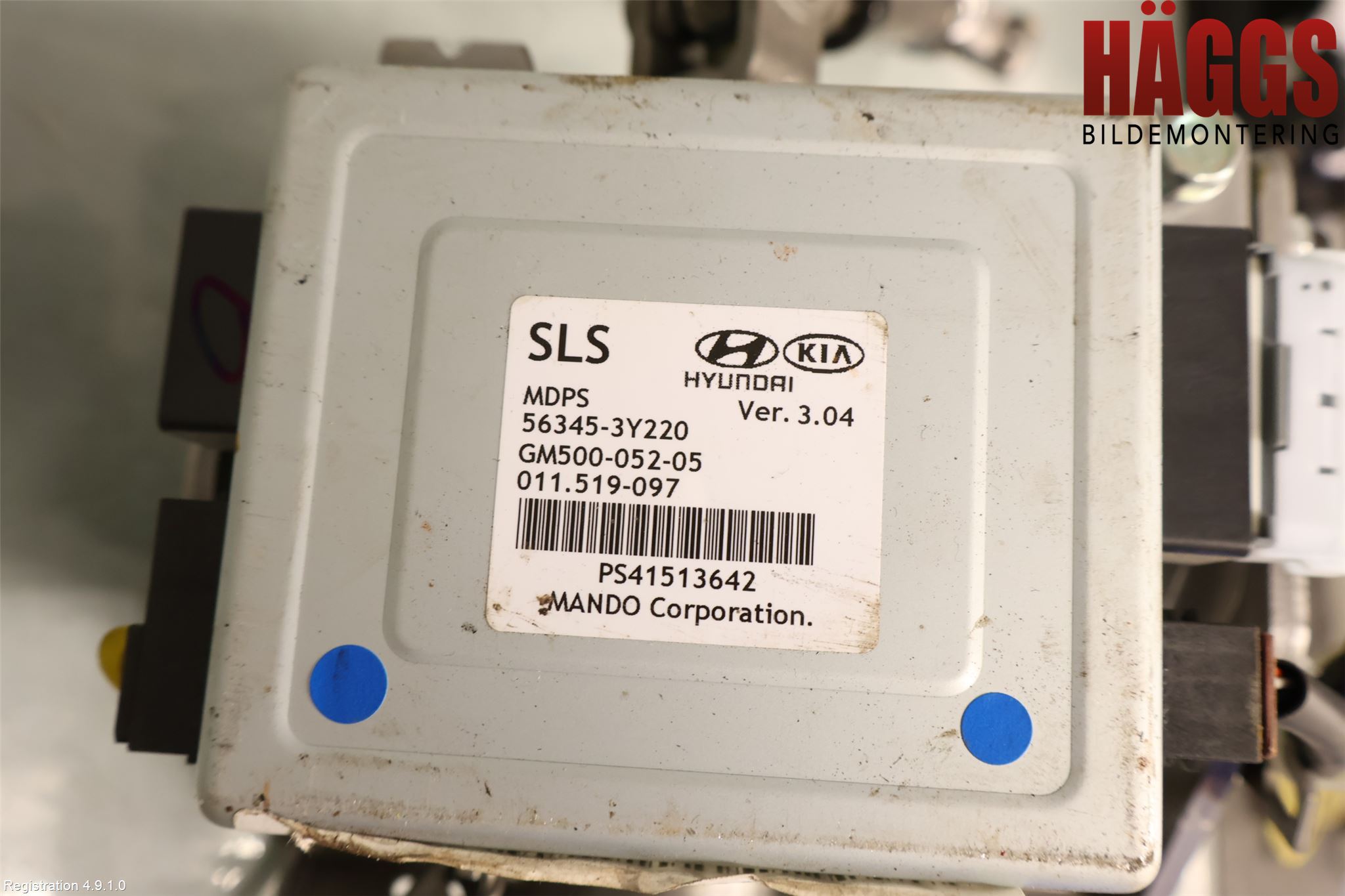 Kia SPORTAGE (SL) 11-15 Rattaxelagg Med Inb Servo