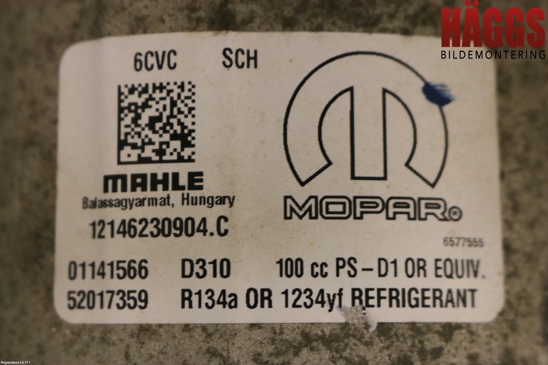 Fiat TIPO/CROSS 16- Ac Kompressor