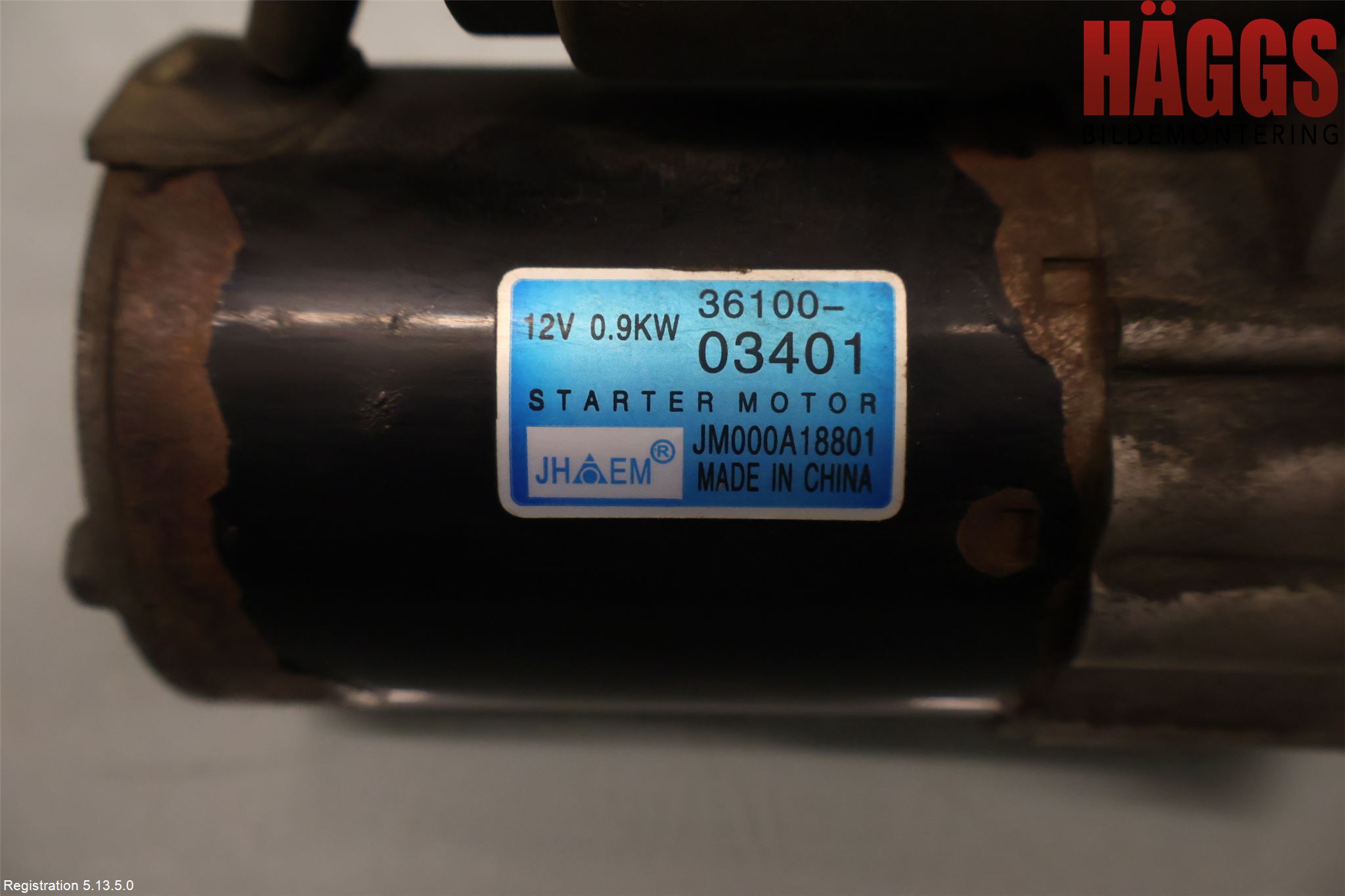 Kia PICANTO 12-17 Startmotor