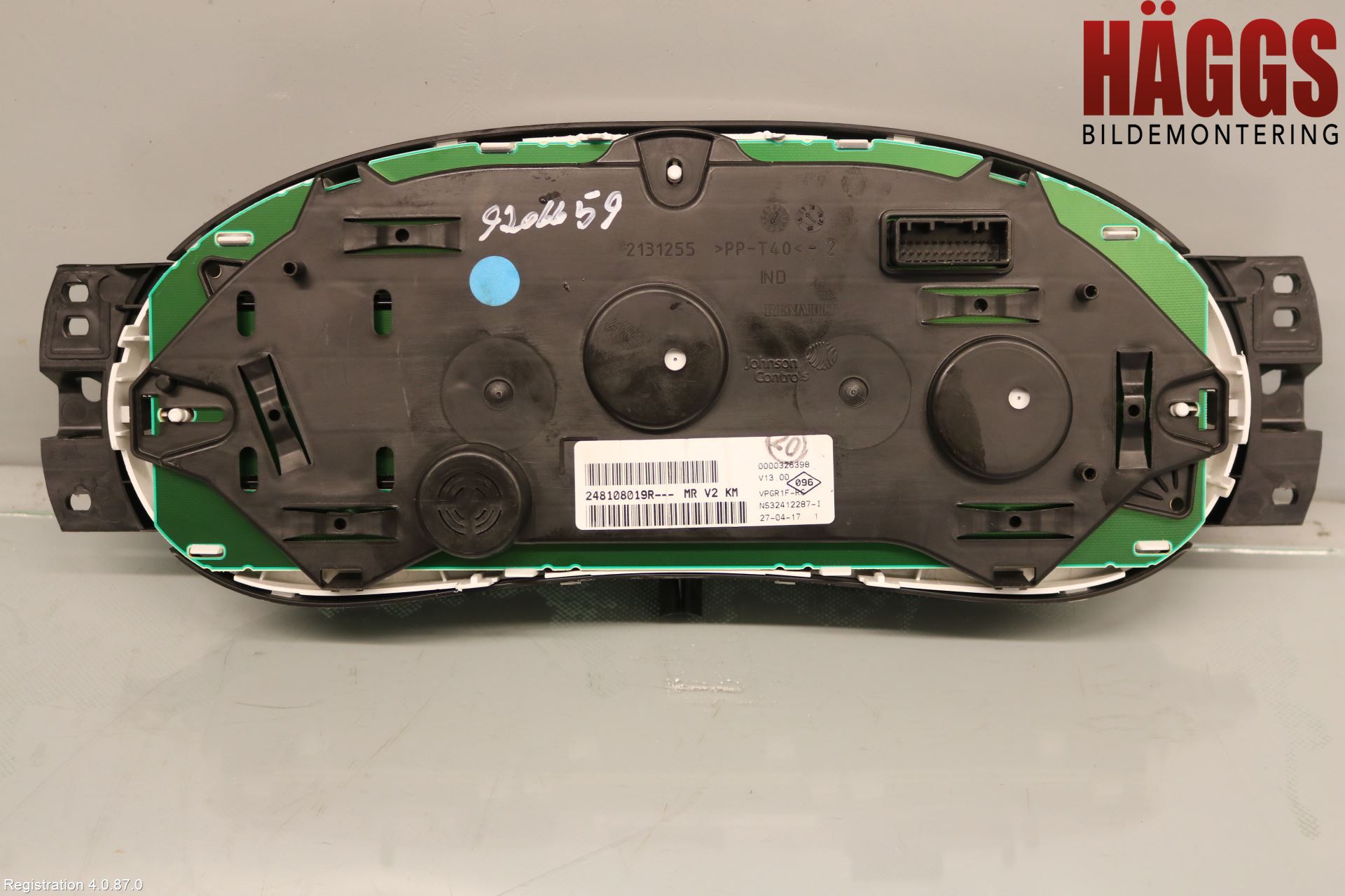 Dacia DUSTER 10-17 Instrument Komb