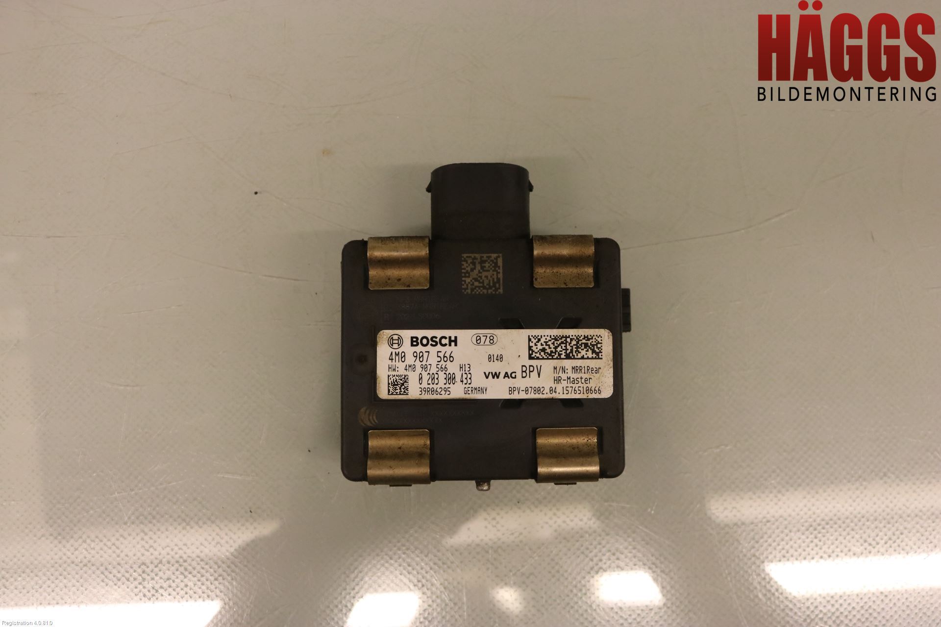 Audi Q7/SQ7 Sensor Aktivt Kollisionsskydd