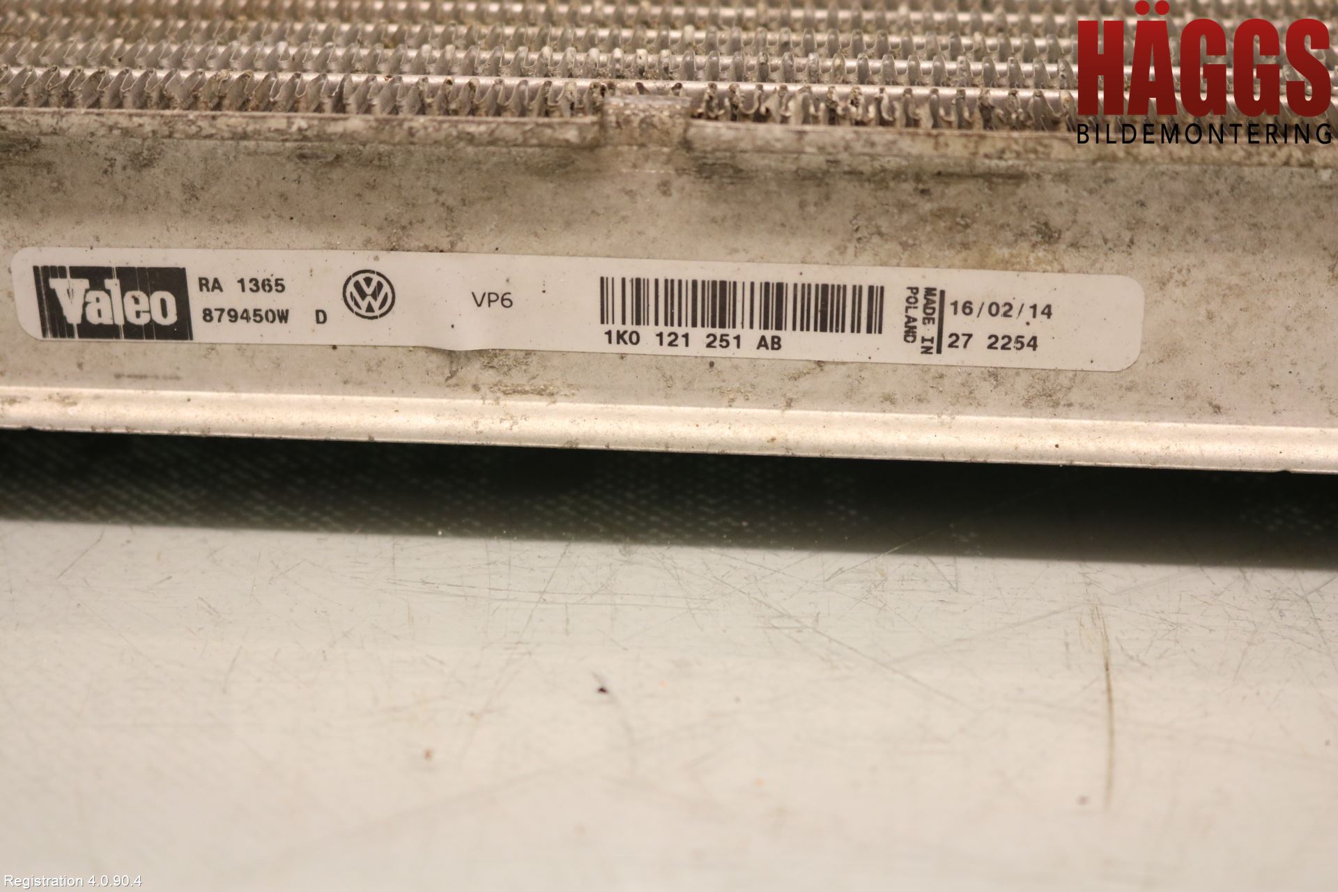 Skoda SUPERB 09-15 Kylare Aut