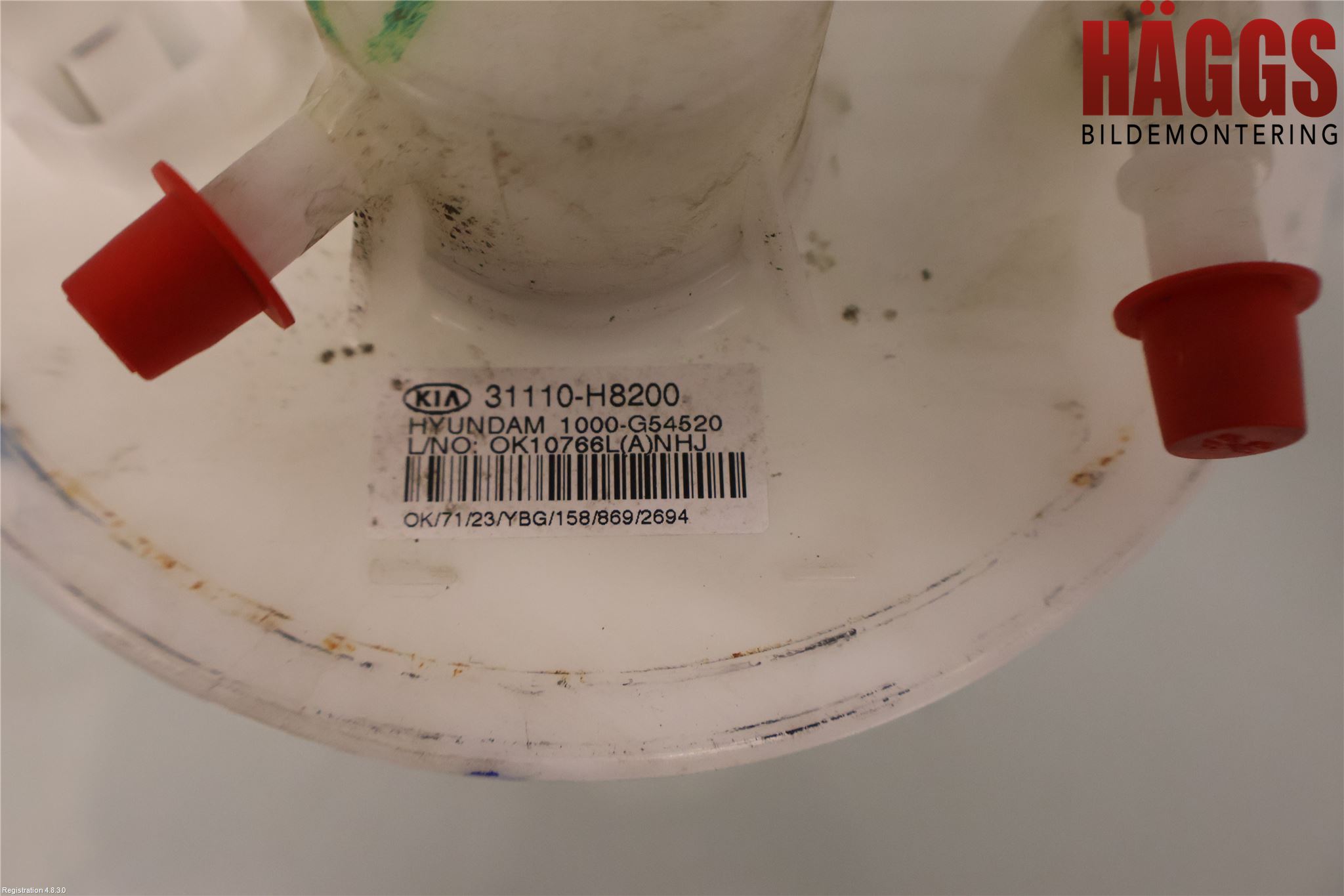 Kia RIO 17- Bränslepump El