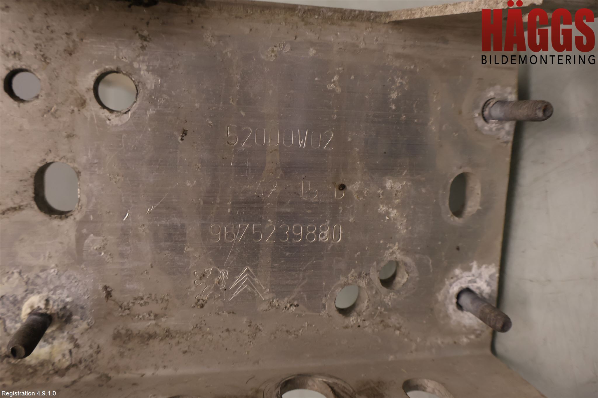 Citroen C4 PICASSO 14-18 Framvagnsbalk