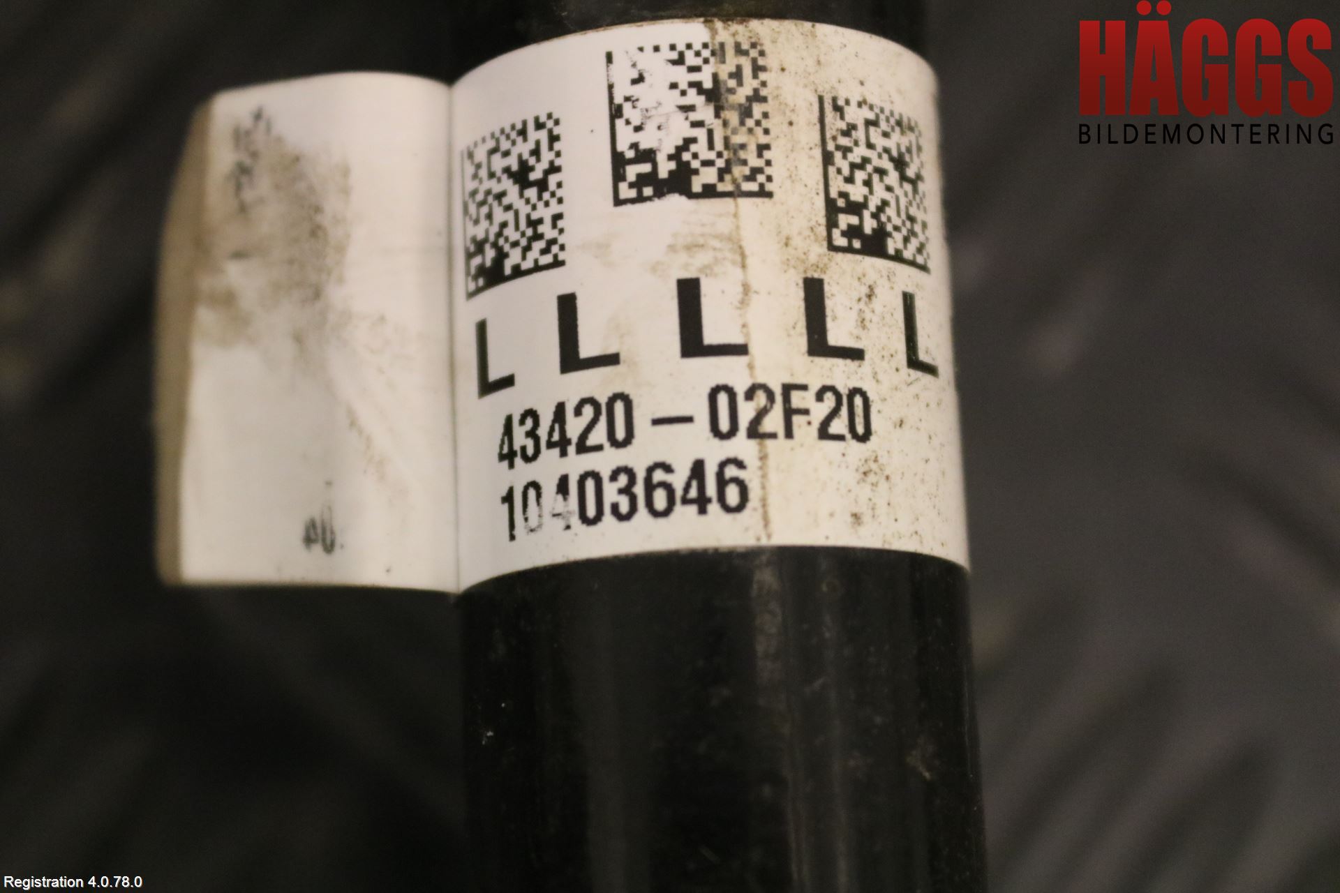 Toyota COROLLA 19- Drivaxel Fram Vänster