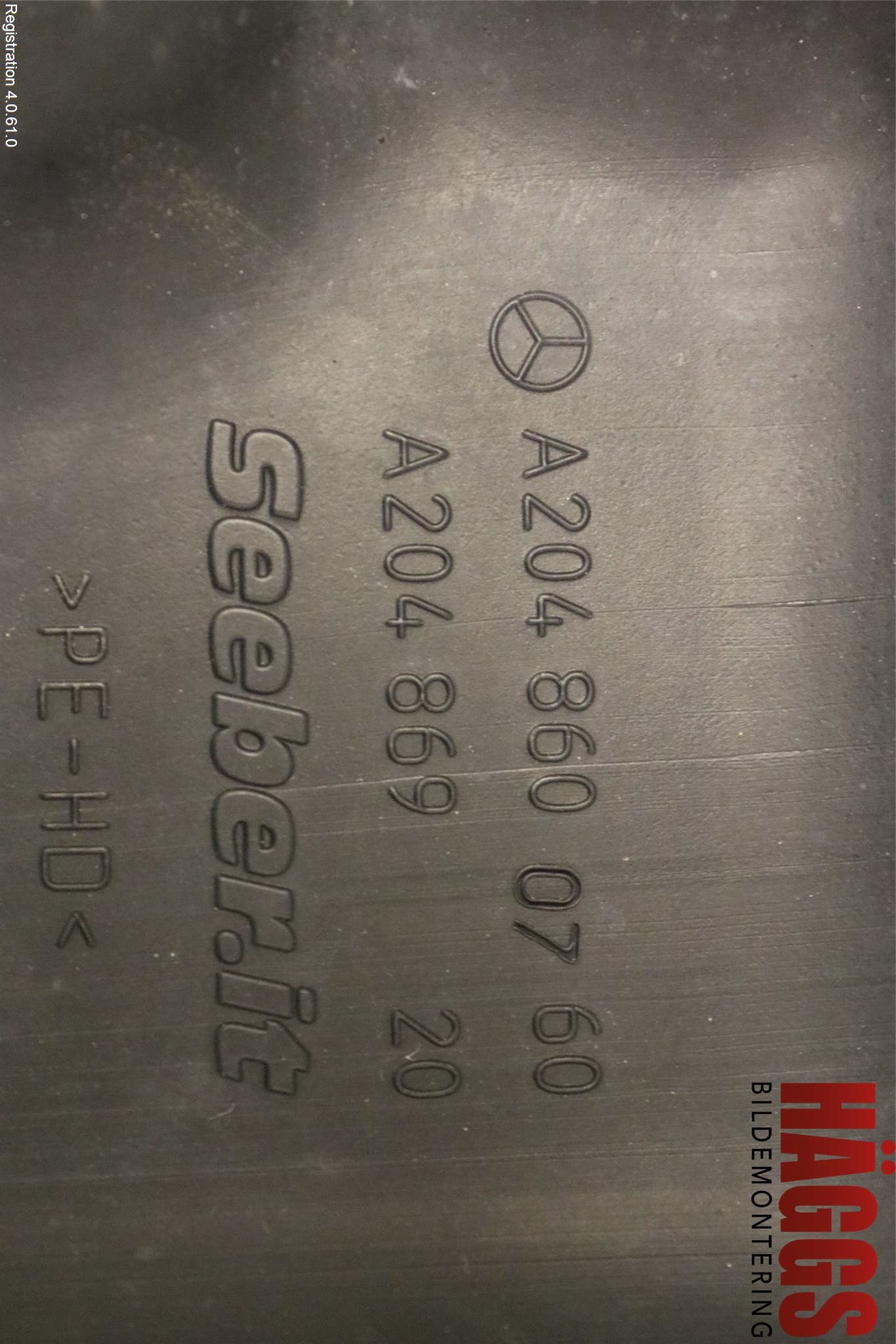 Mercedes-Benz MB C-KLASS (W204) 07-15 Spolartank Vindruta-Strål