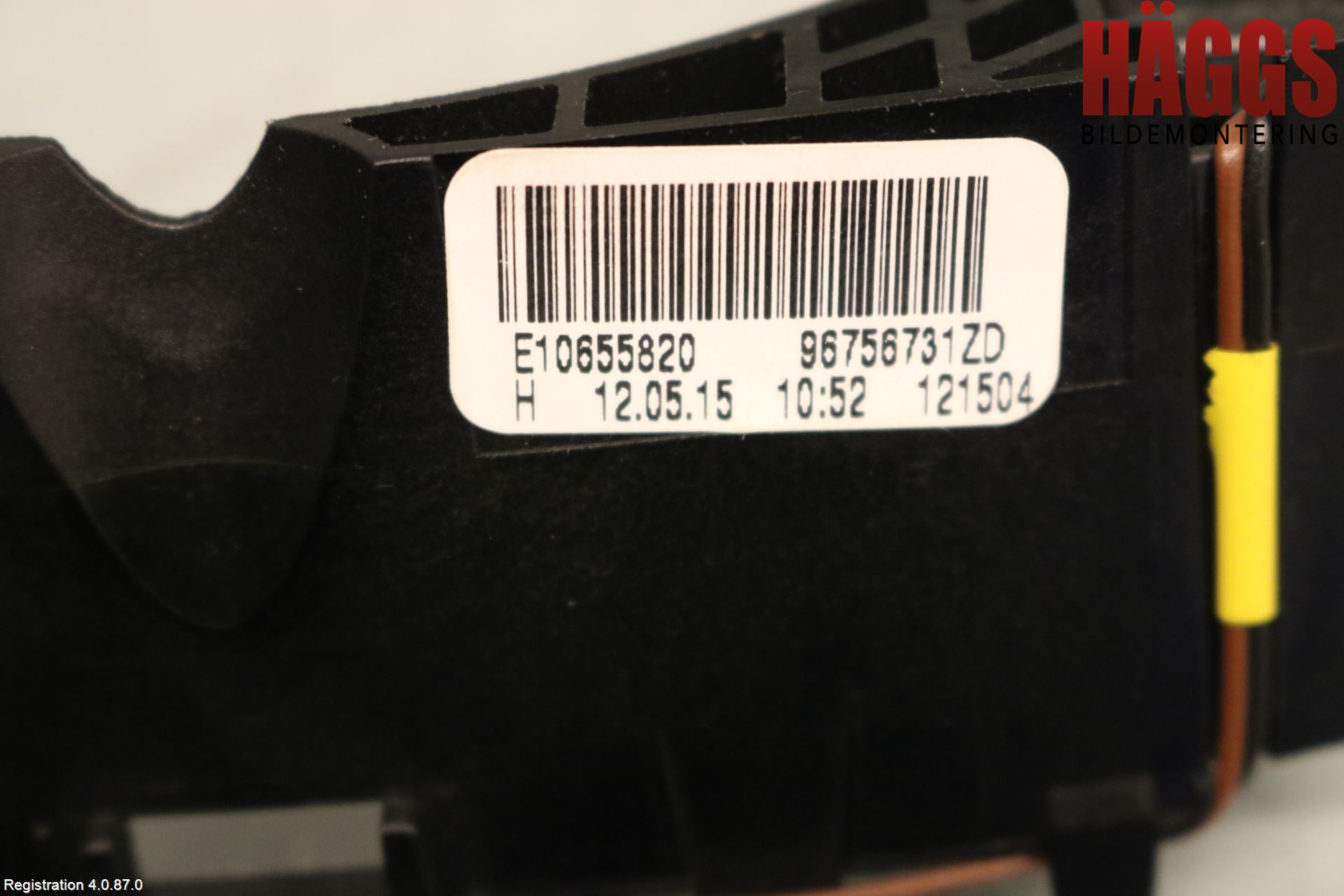 Peugeot 2008 13-20 Strömställare Växellåda