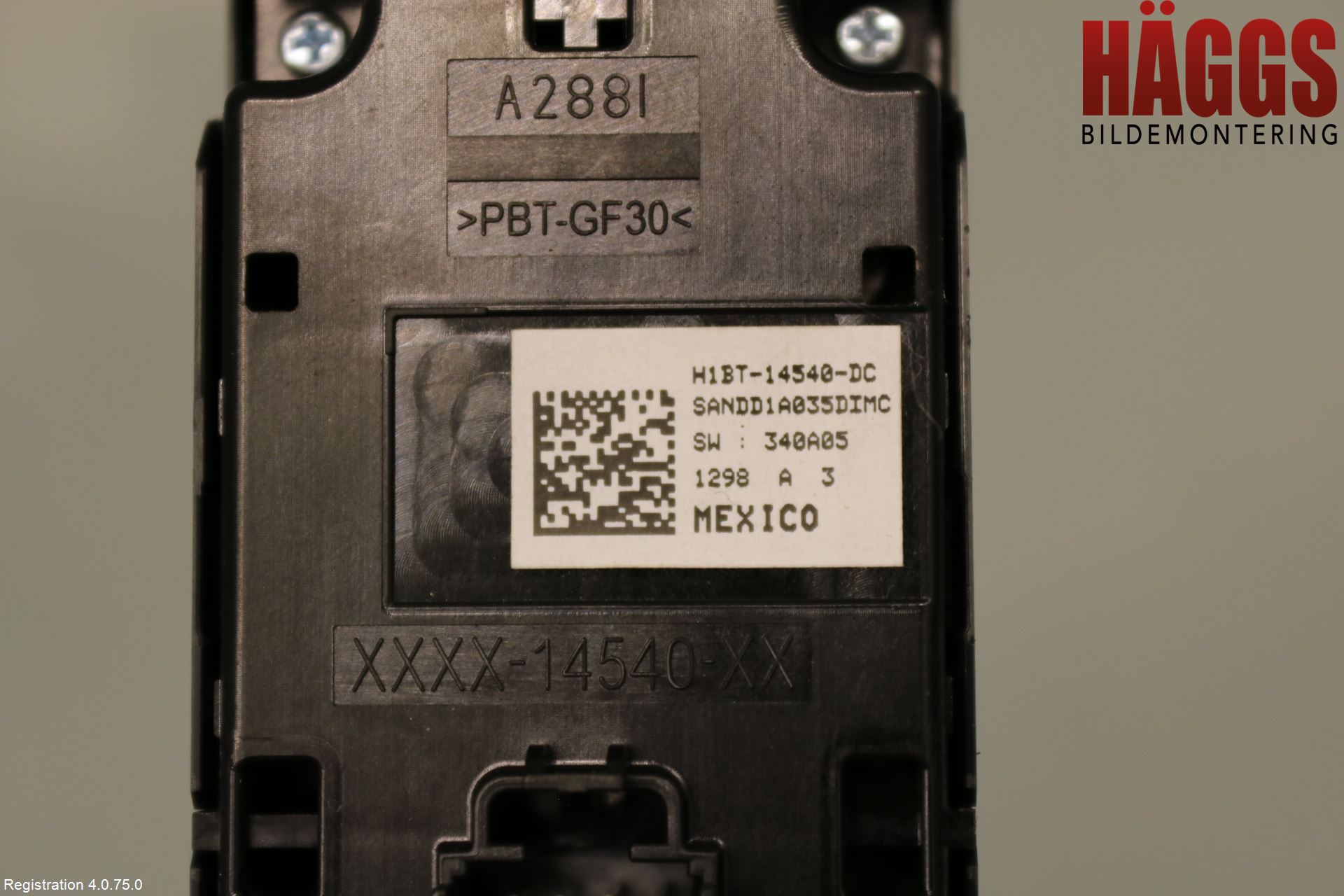 Ford FOCUS 19- Strömställare Elhiss