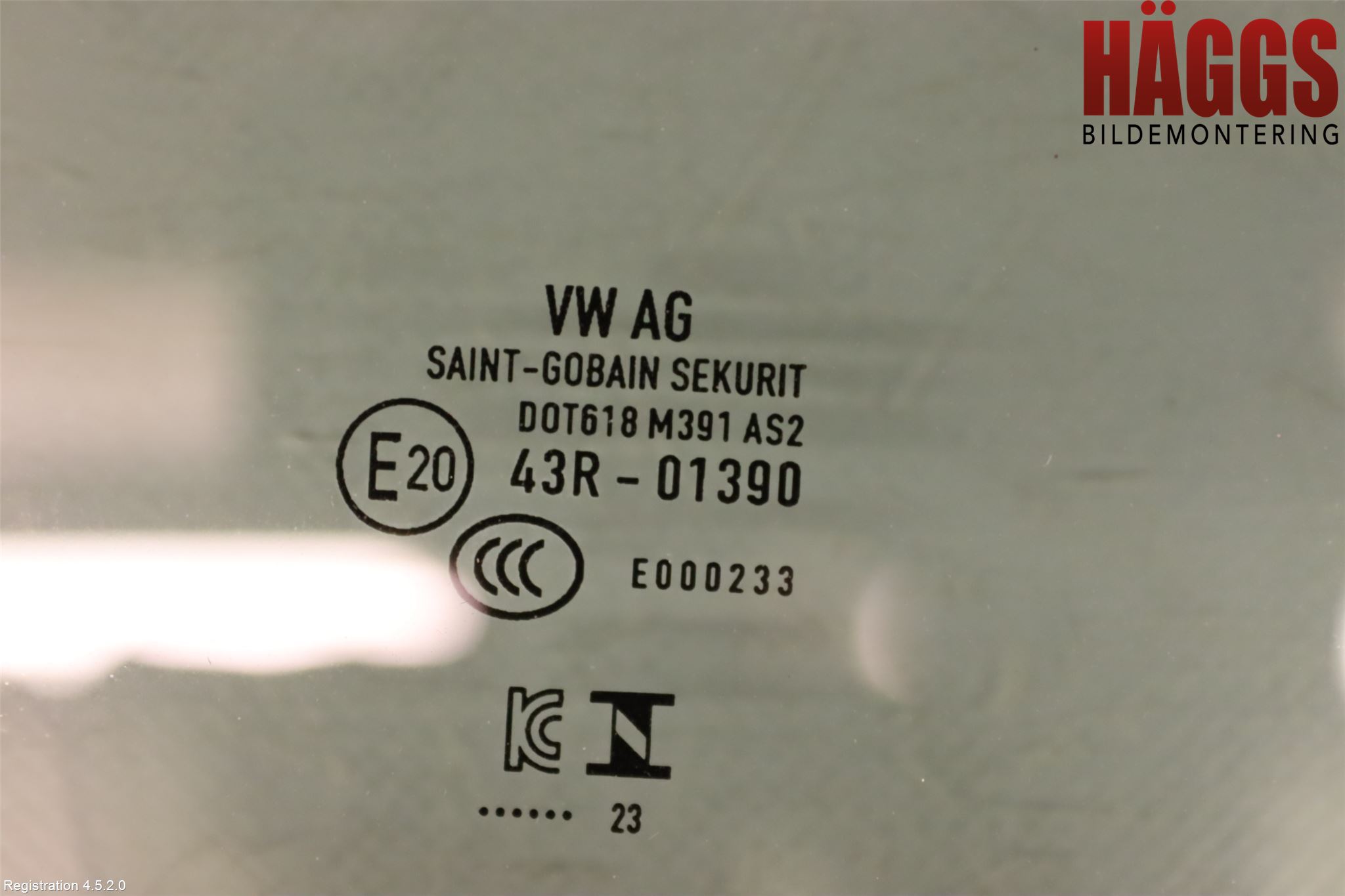 Volkswagen VW ID.3 21- Dörruta Fram Höger