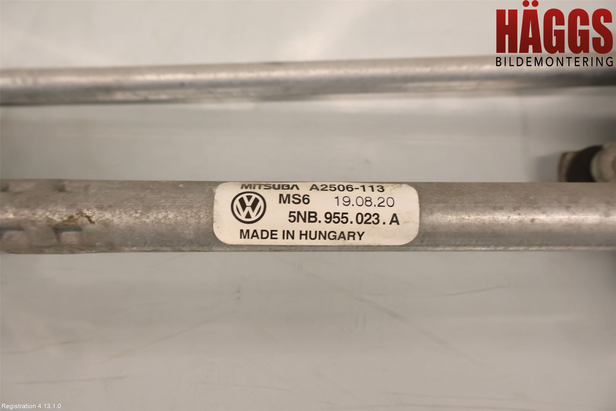Volkswagen VW TIGUAN 16-24 Torkarmotor Vindruta