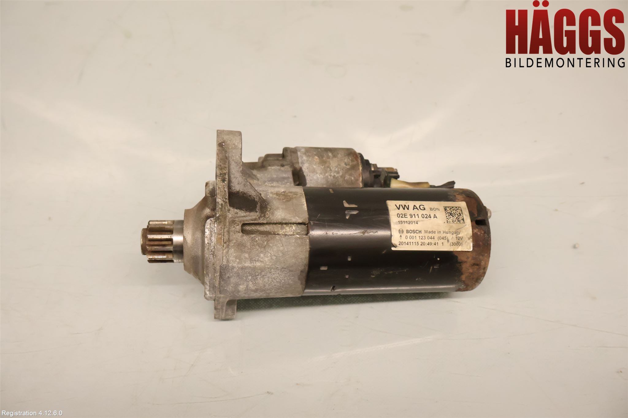 Volkswagen VW TRANSP/CARAVELLE (T5) 04-15 Startmotor Diesel