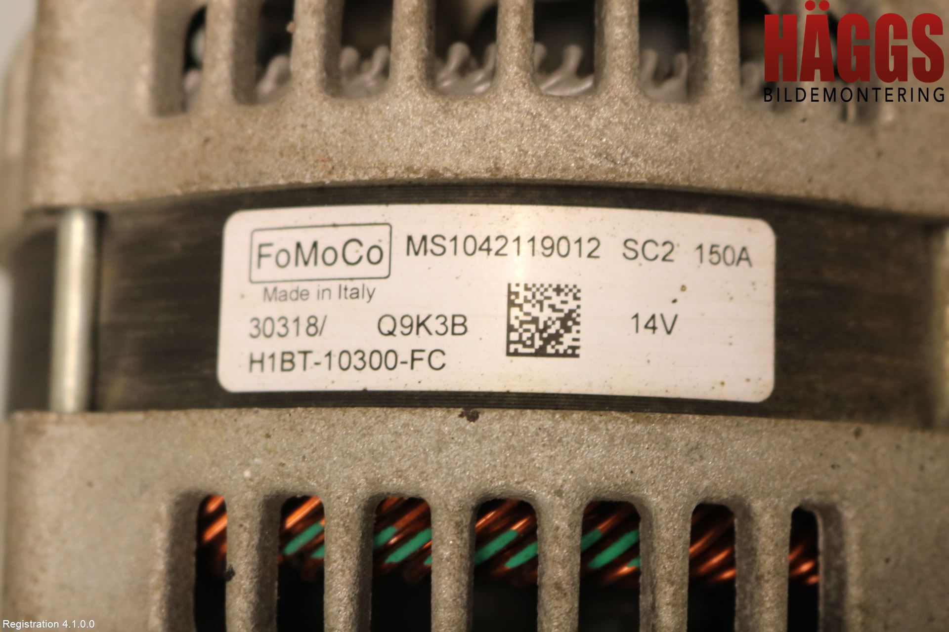 Ford FIESTA (VII) 18-23 Generator