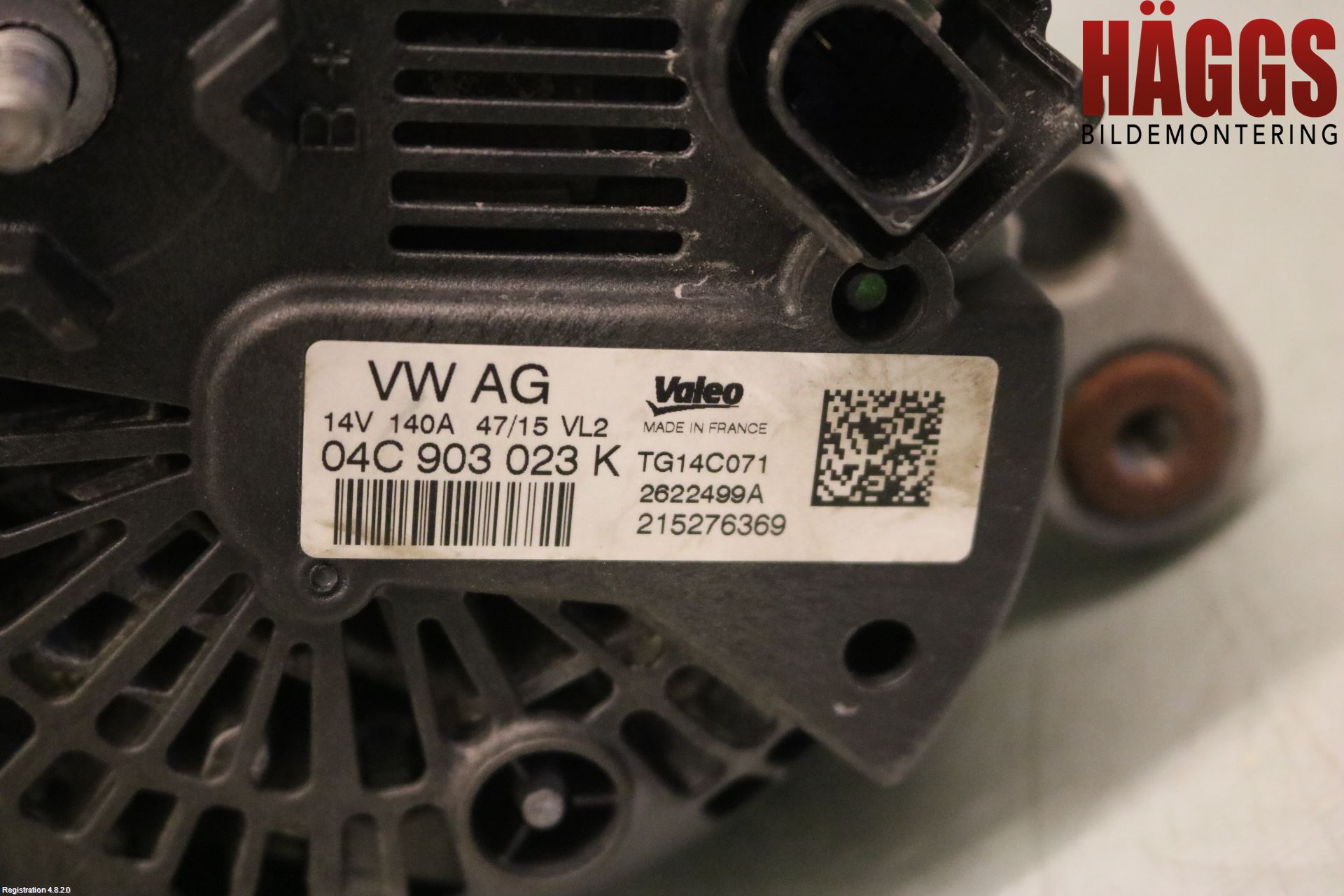 Volkswagen VW GOLF / E-GOLF VII 13-20 Generator