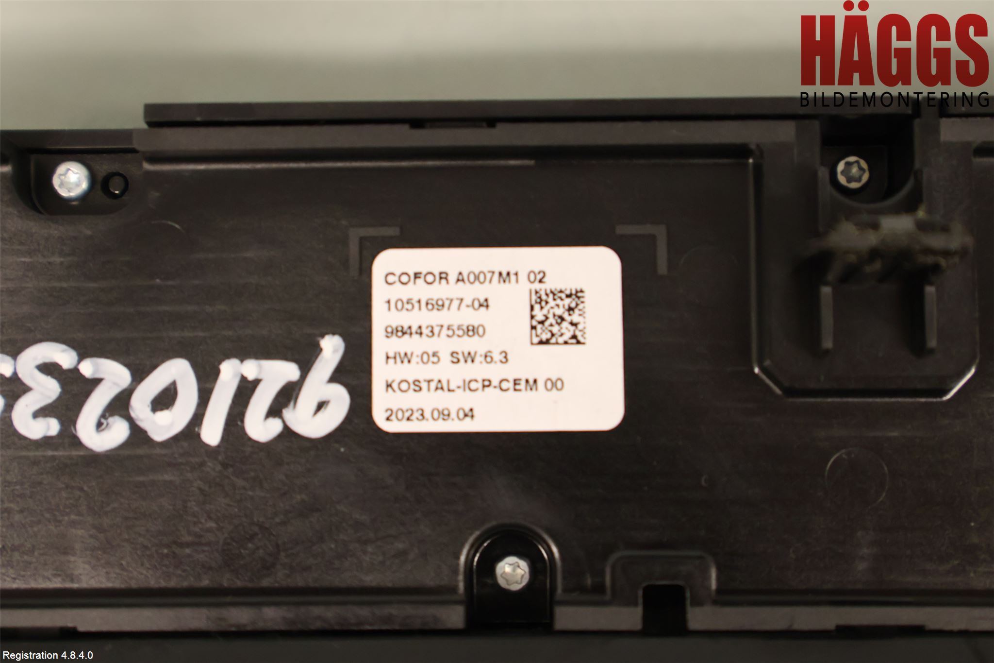 Citroen C4/E-C4 C4X/E-C4X III 21- Ac Styrenhet Ac Manöveren