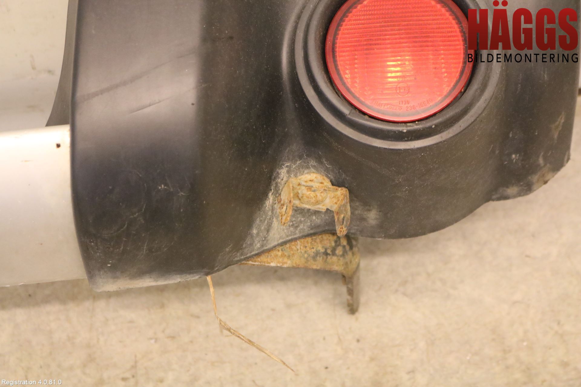 Mitsubishi L200 06-15 Stötfångare Bak