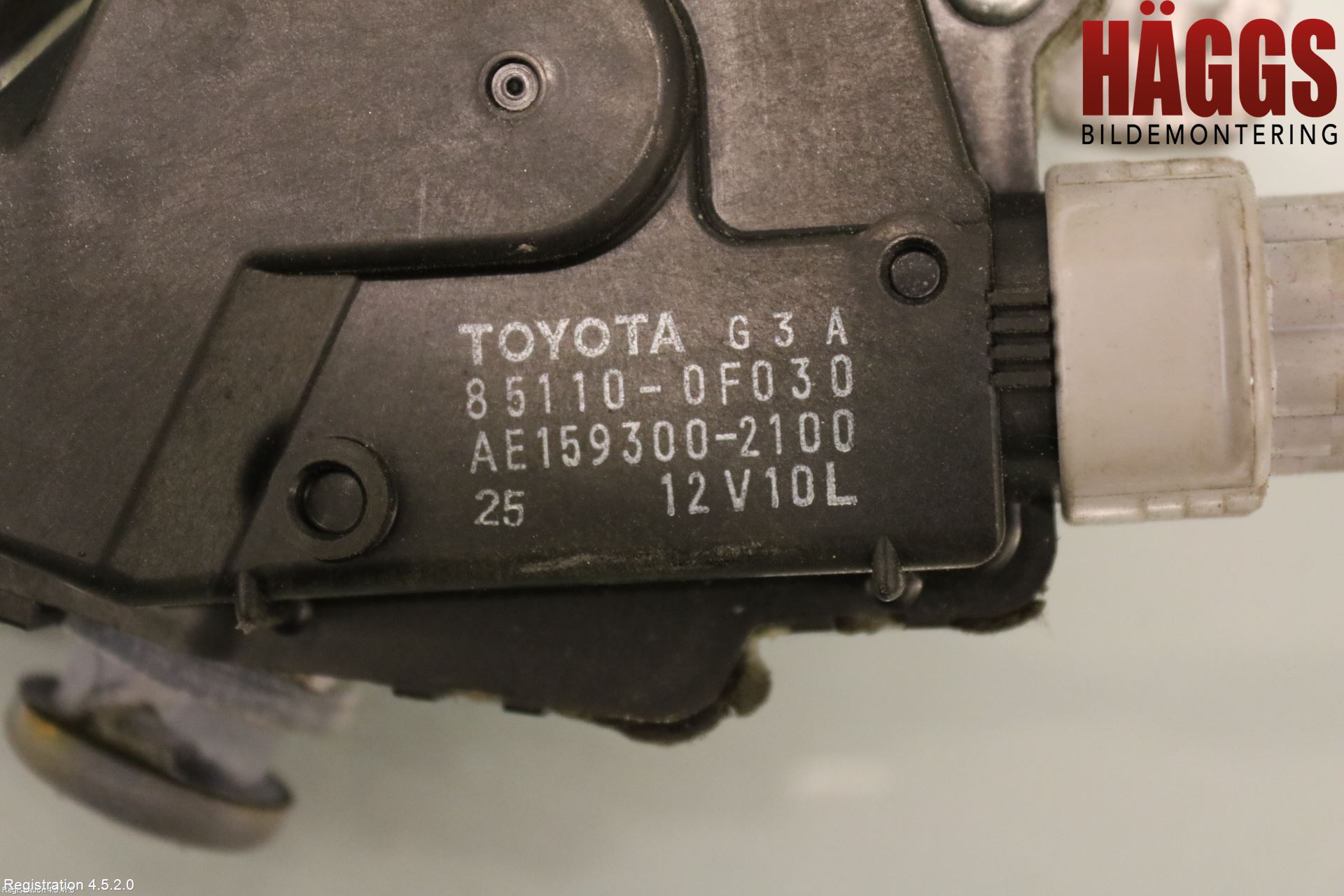 Toyota VERSO 09-18 Torkarmotor Vindruta