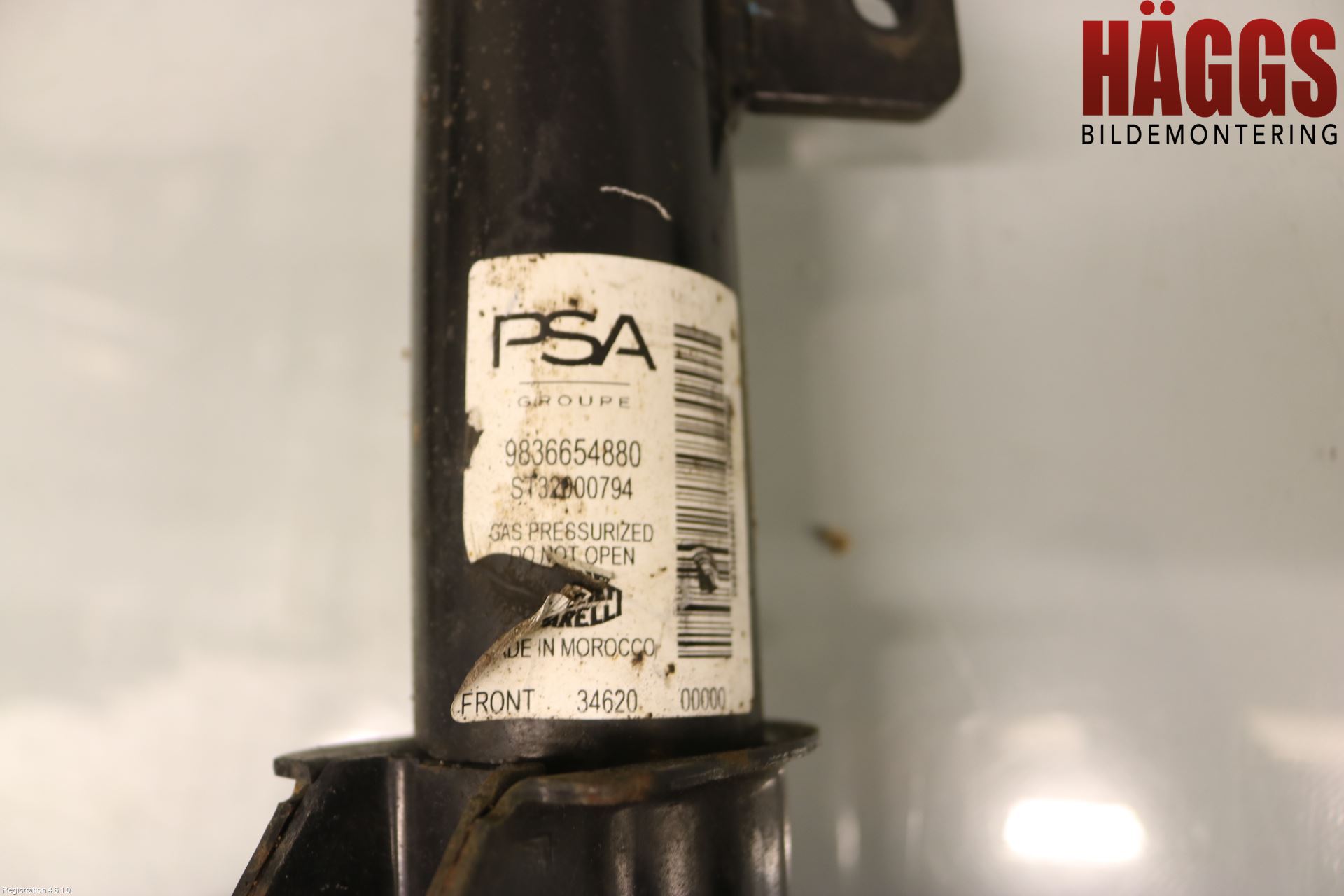 Peugeot 2008/E-2008 20- Fjäderben Fram Höger