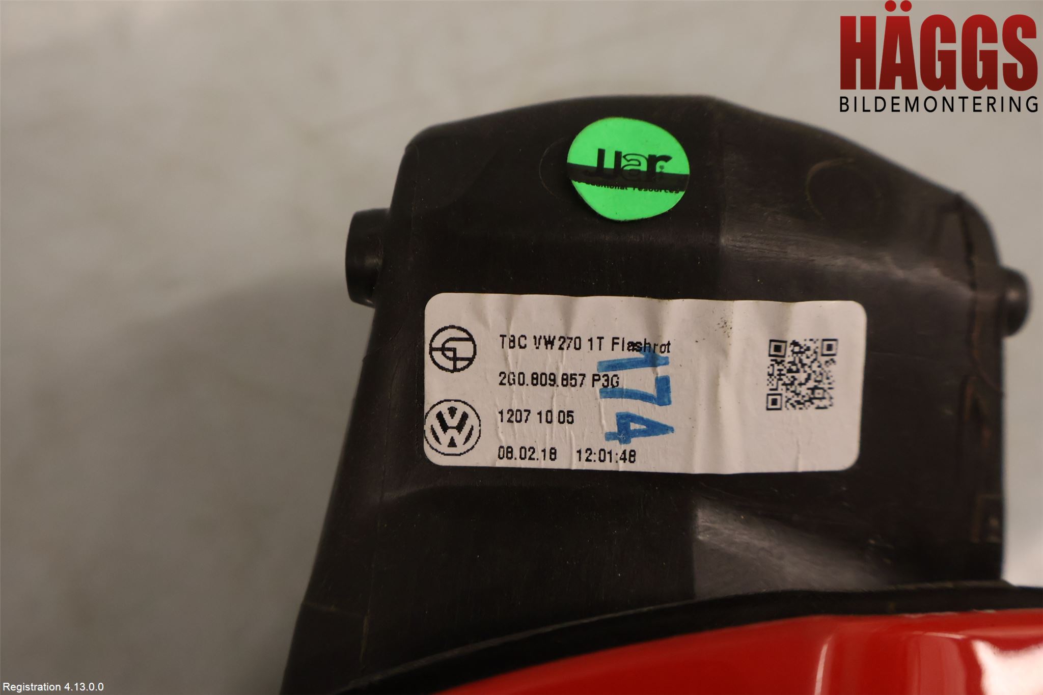 Volkswagen VW POLO VI 18->> Tanklucka