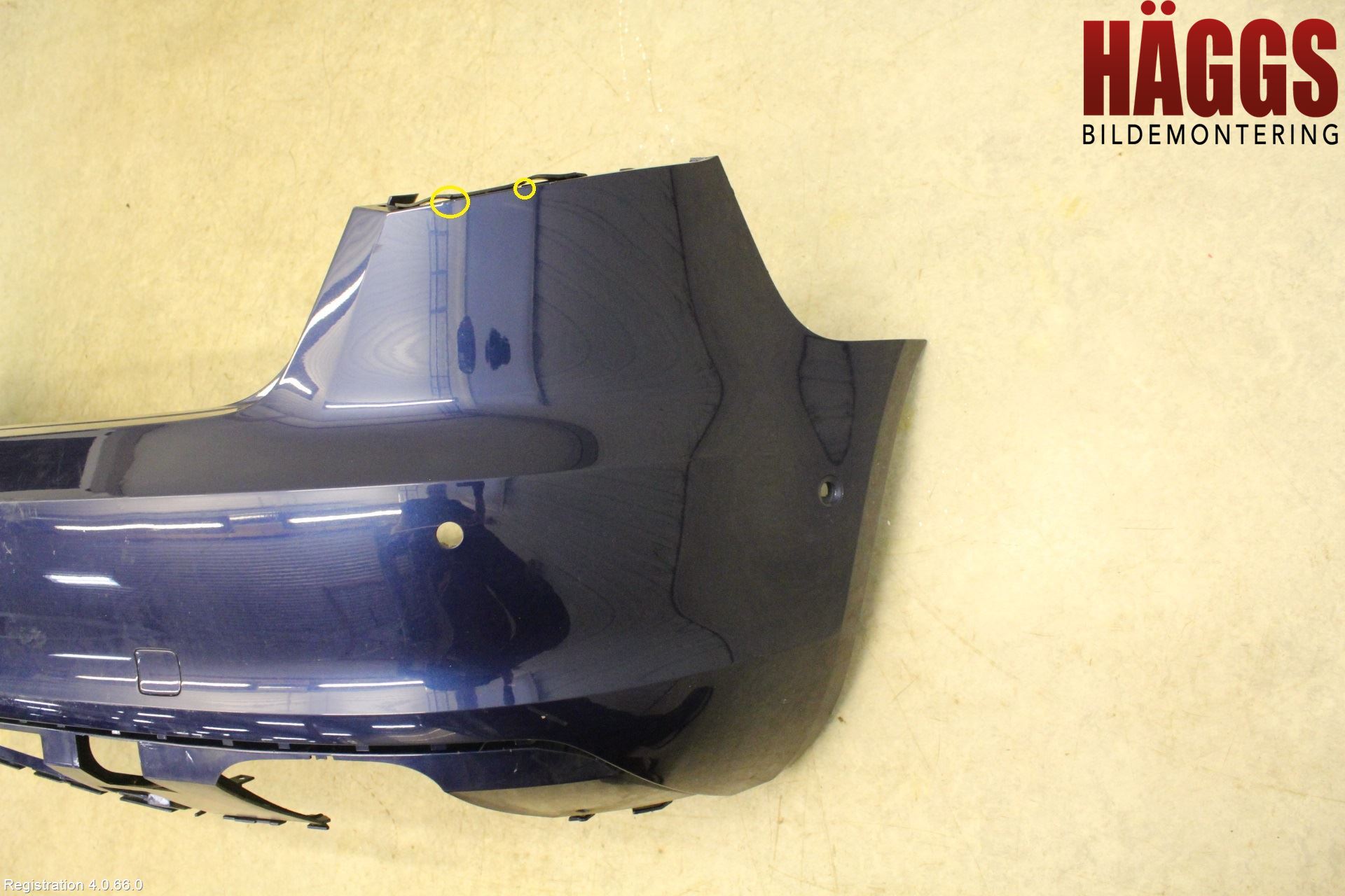 Audi A3/S3 8V 13-20 Stötfångarbeklädnad Bak