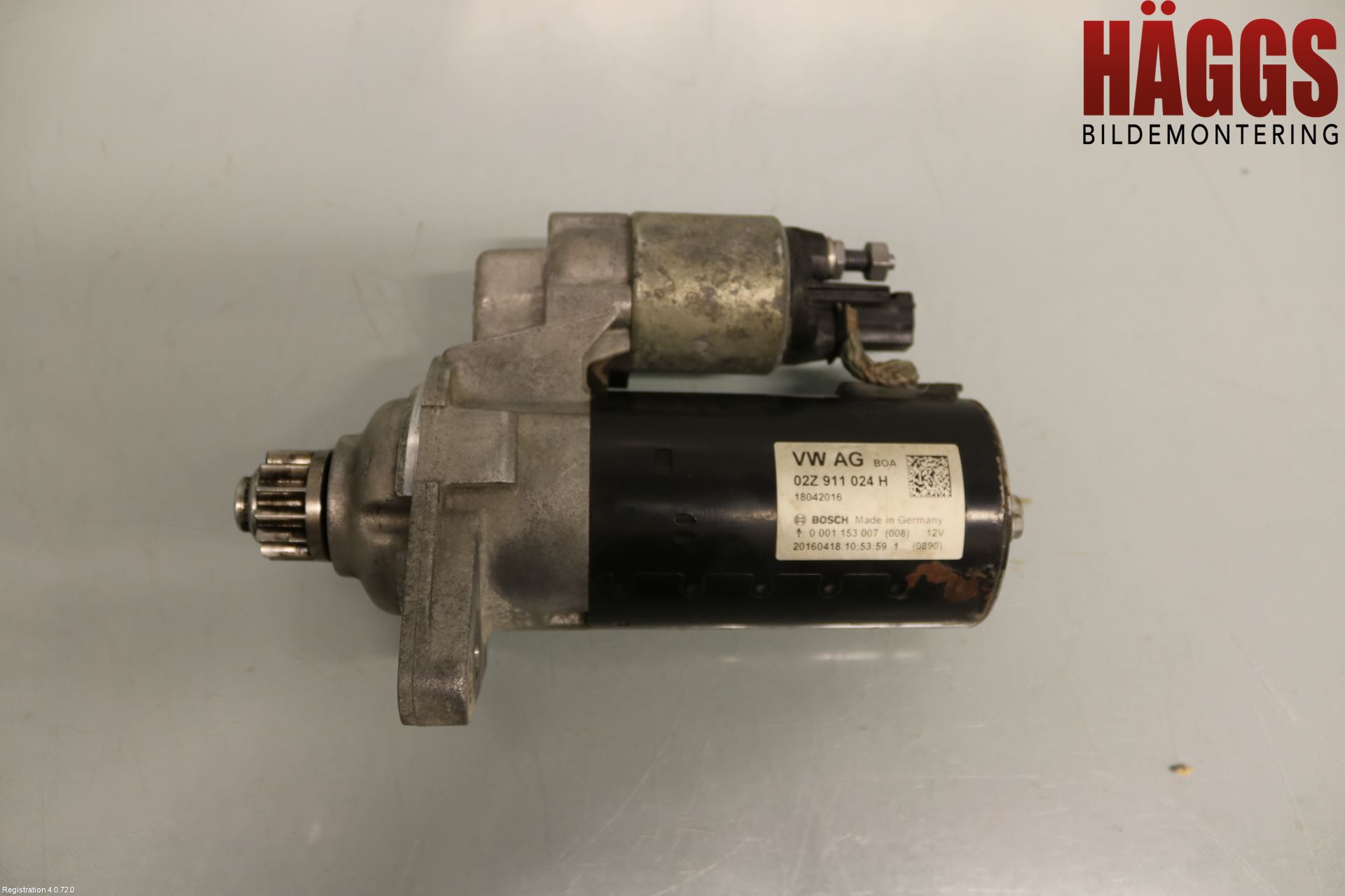 Volkswagen VW CADDY 16-20 Startmotor Diesel