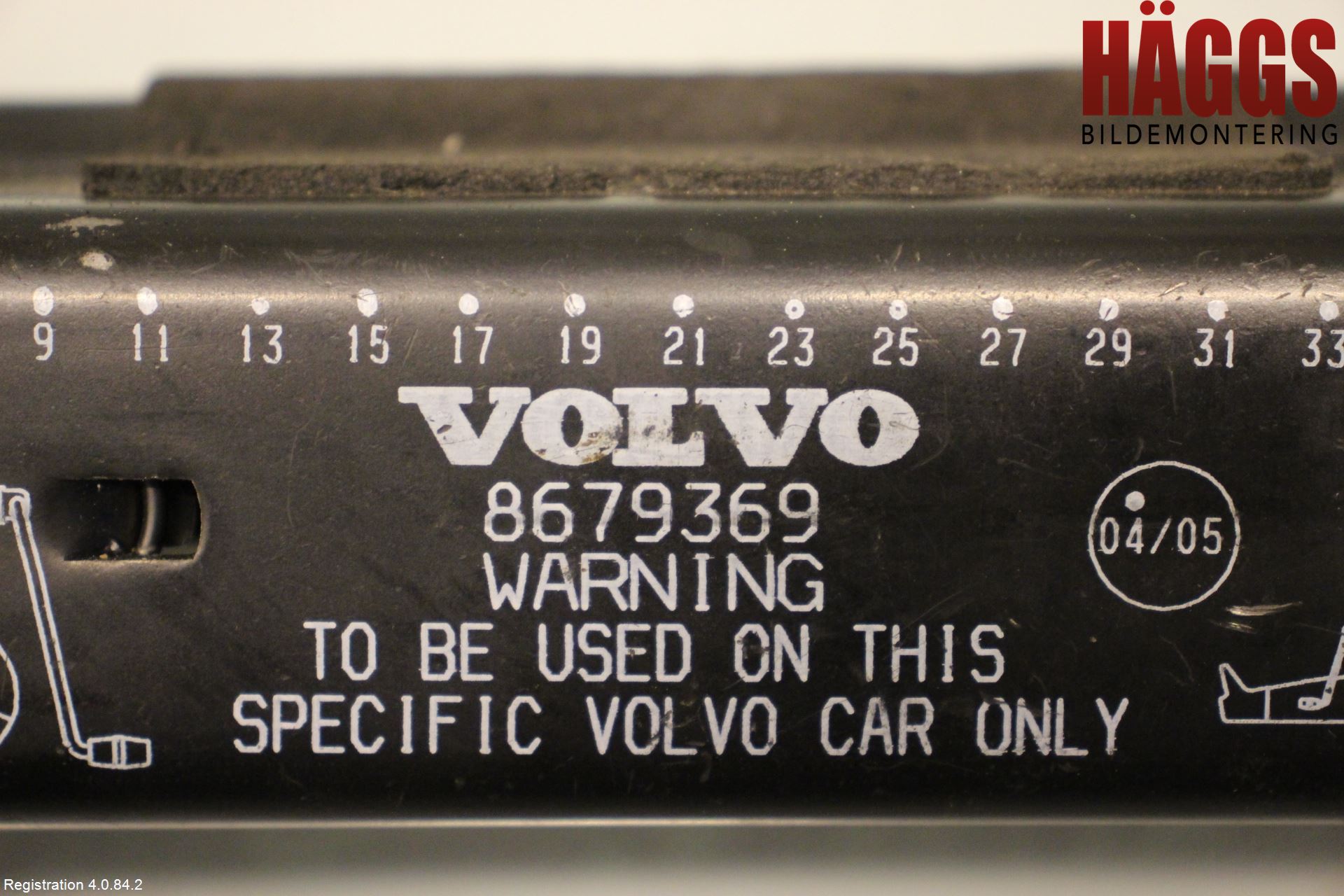 Volvo V70 05-08 Domkraft