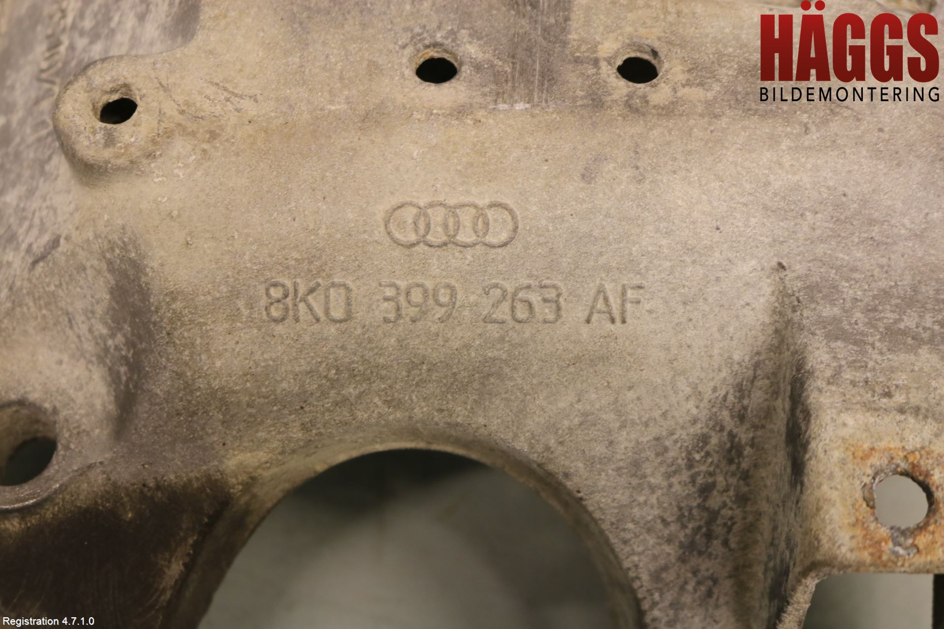 Audi A5 07-16 Växellådsbalk