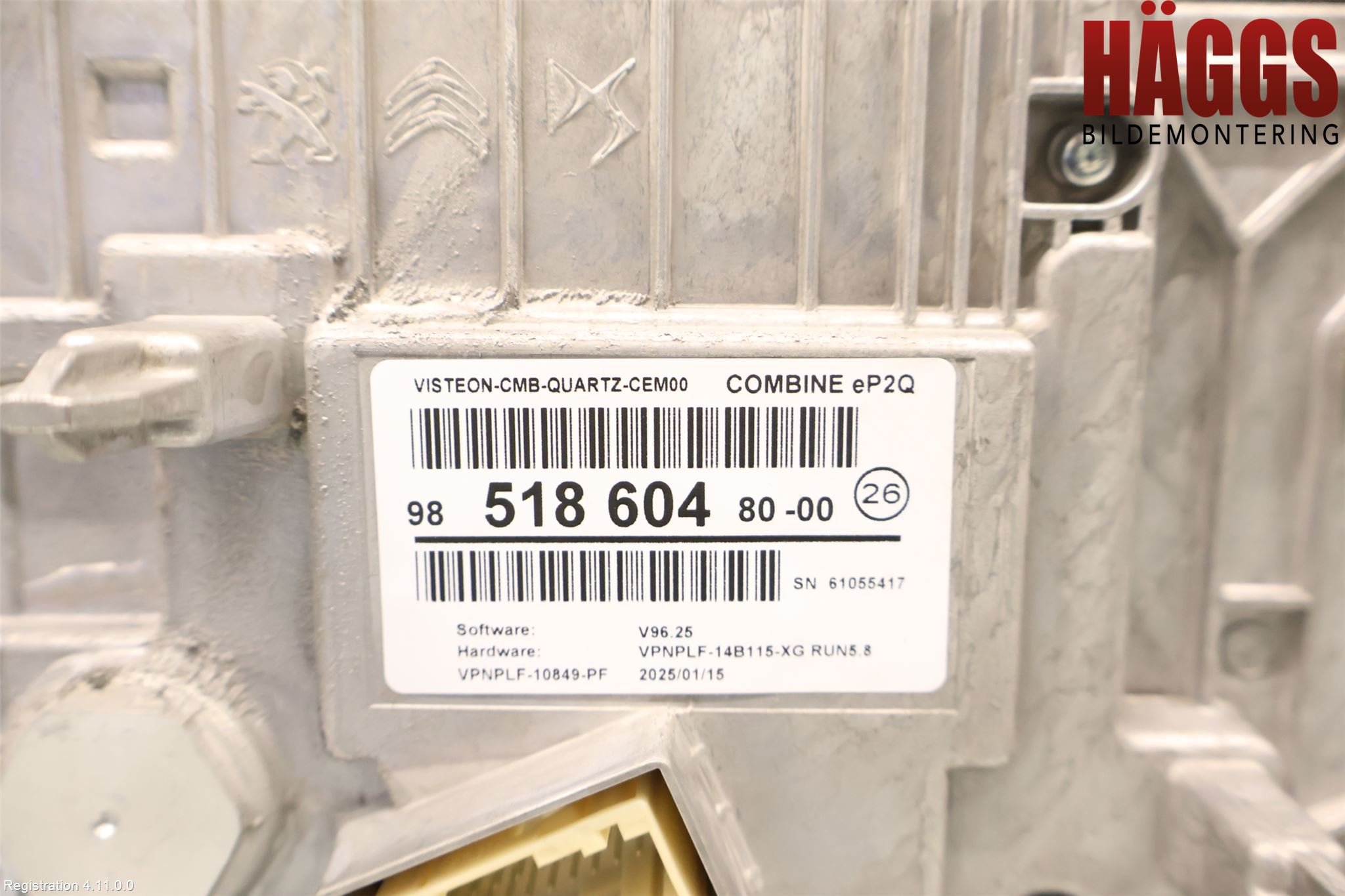 Peugeot 2008/E-2008 20- Instrument Komb