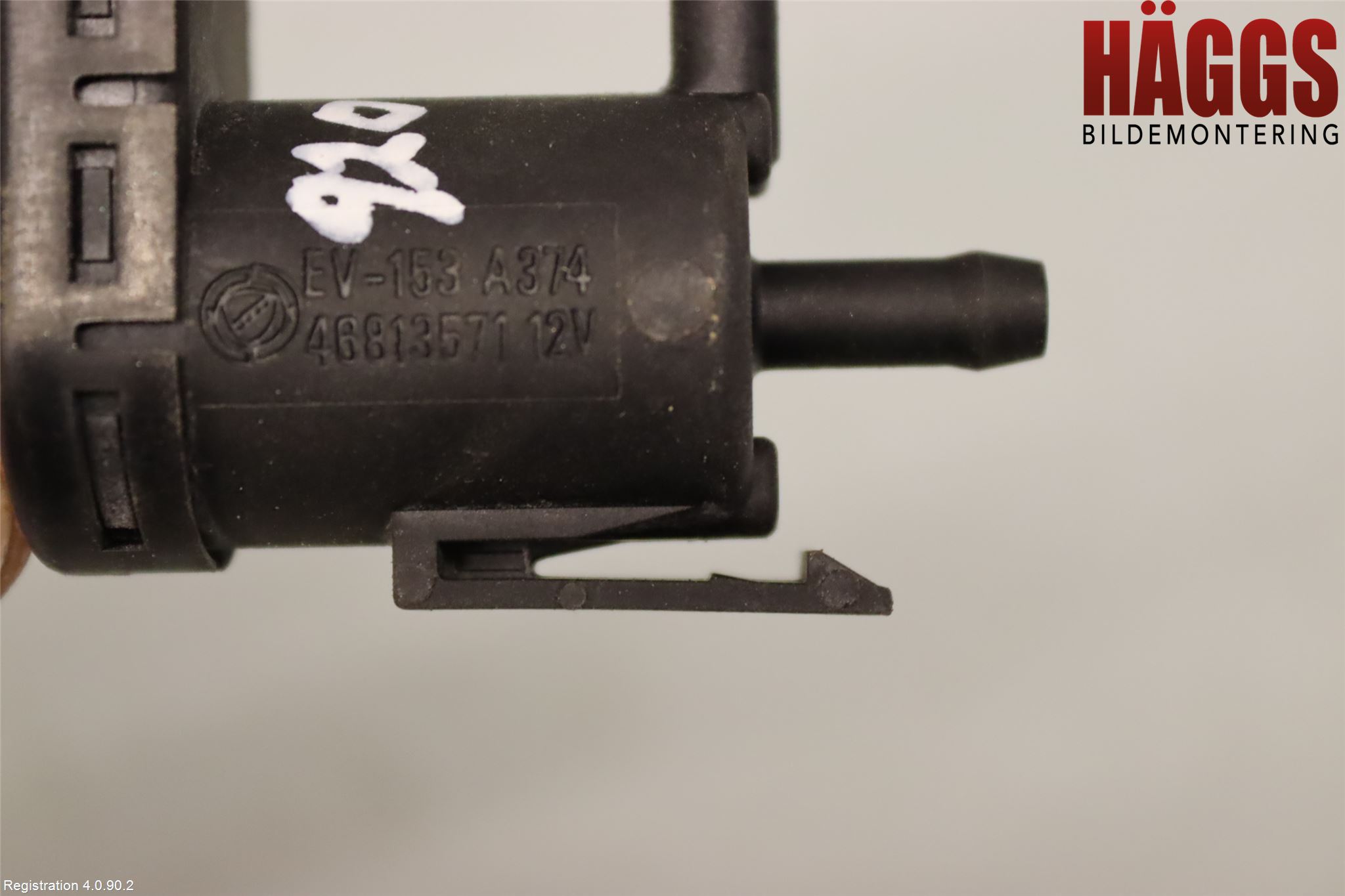 Fiat 500 07- Vakuumventil