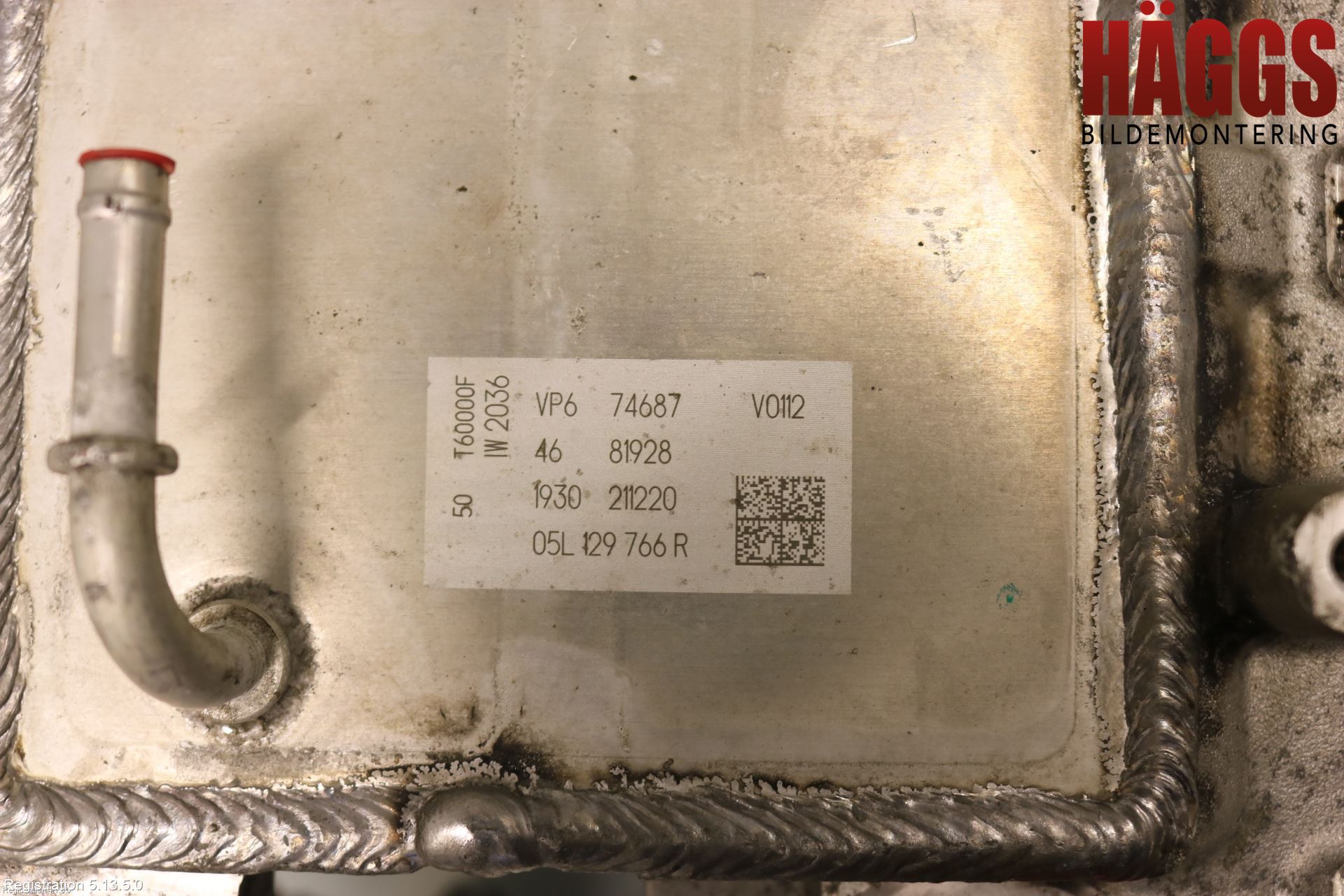 Volkswagen VW CADDY 21- Laddluft-Intercooler Kyl