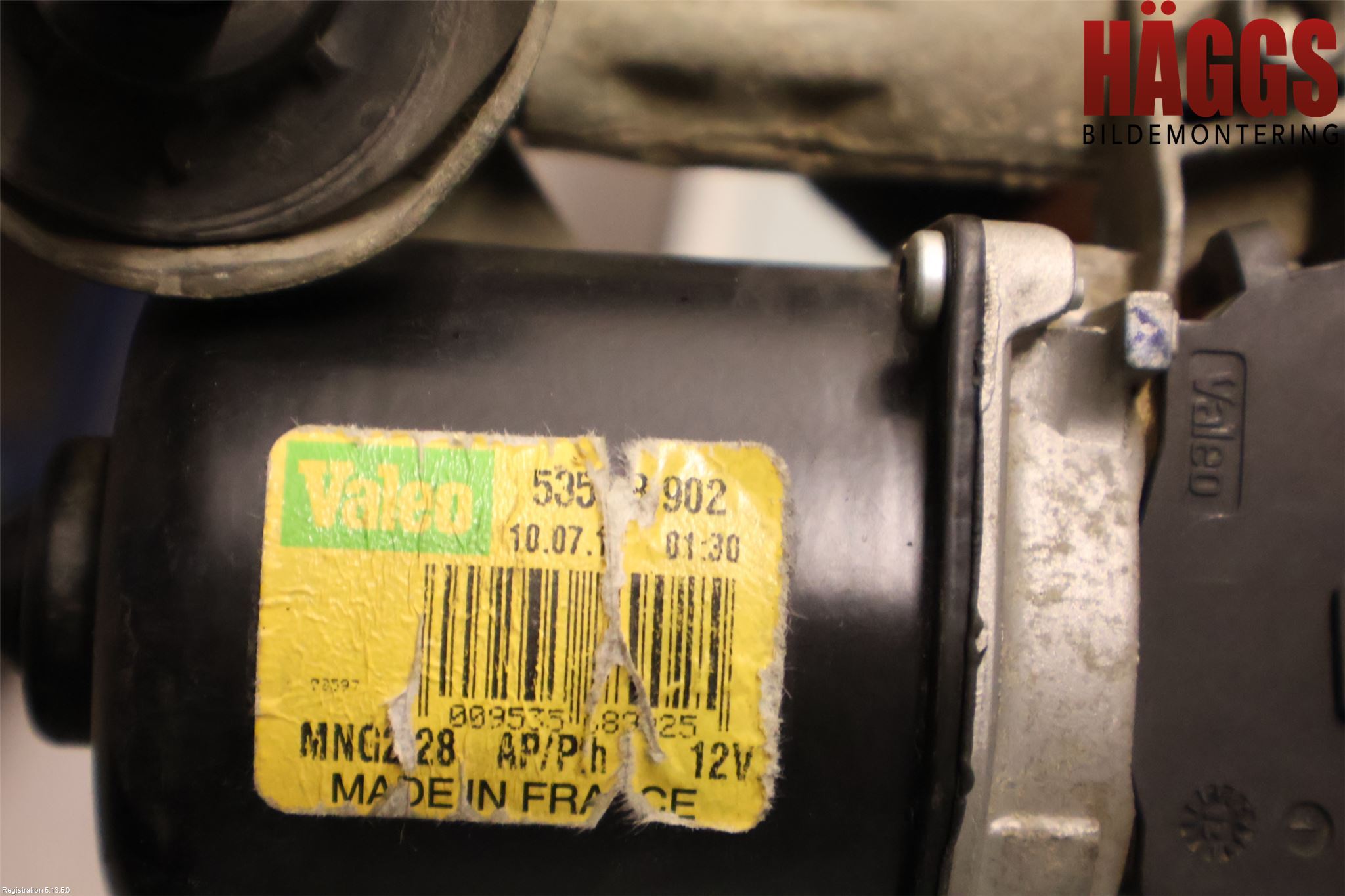 Nissan NOTE E11 06-14 Torkarmotor Vindruta