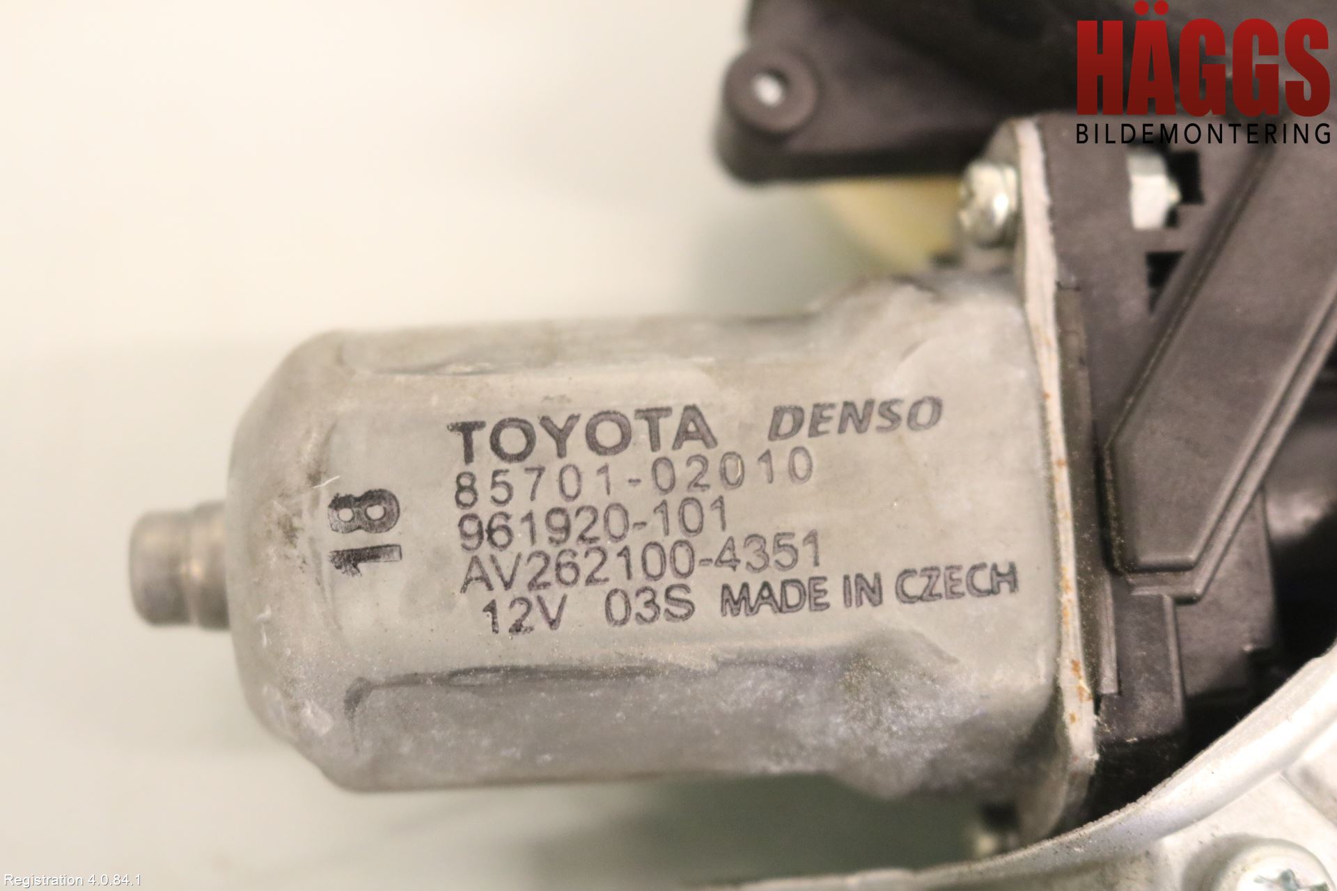 Toyota AVENSIS 16-18 Fönsterhiss El Kompl