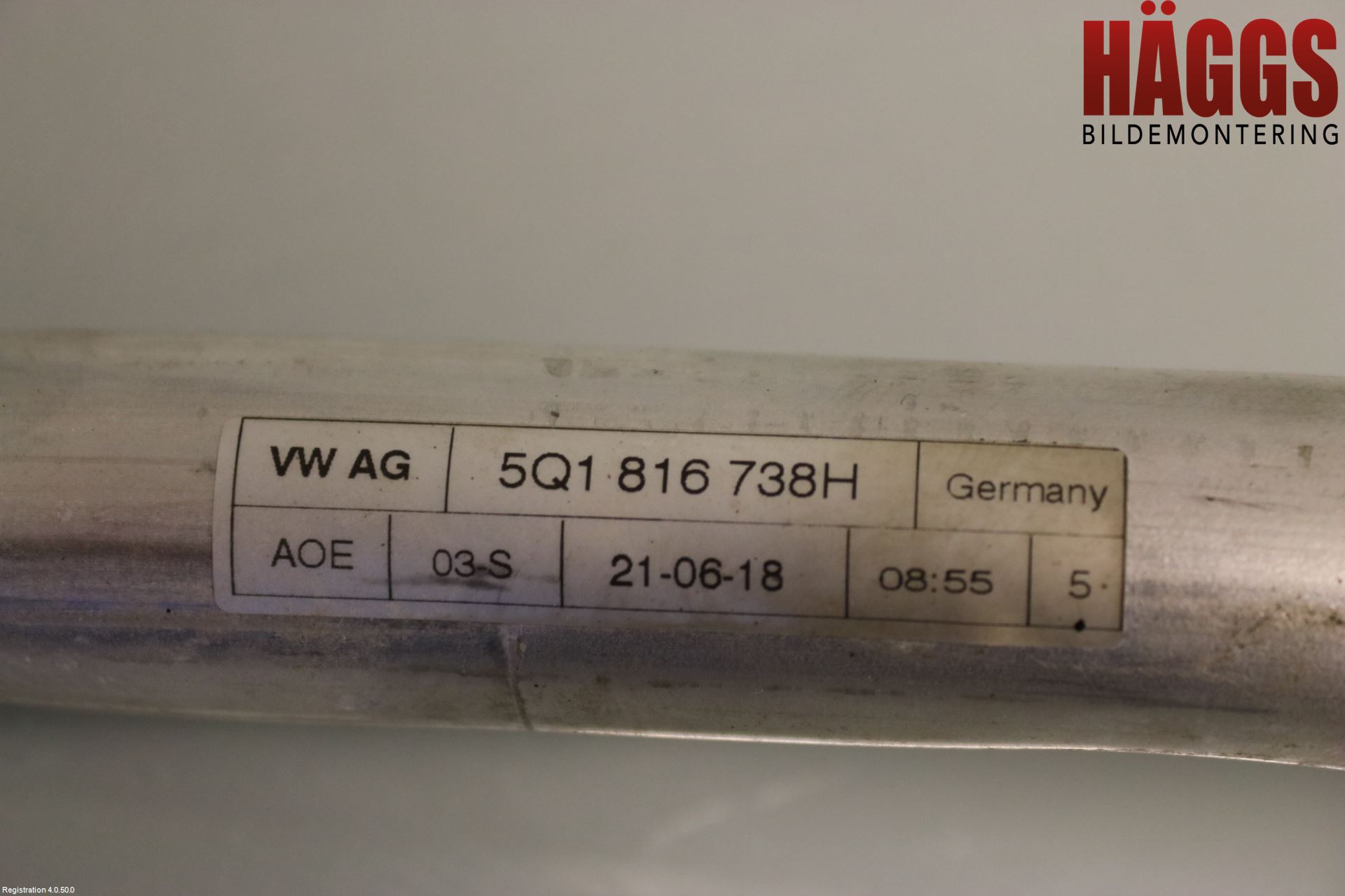 Volkswagen VW T-ROC 18- Ac Slang-Rör