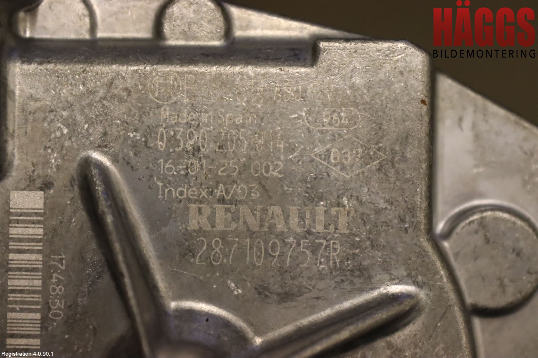 Renault ESPACE 15-23 Torkarmotor Baklucka