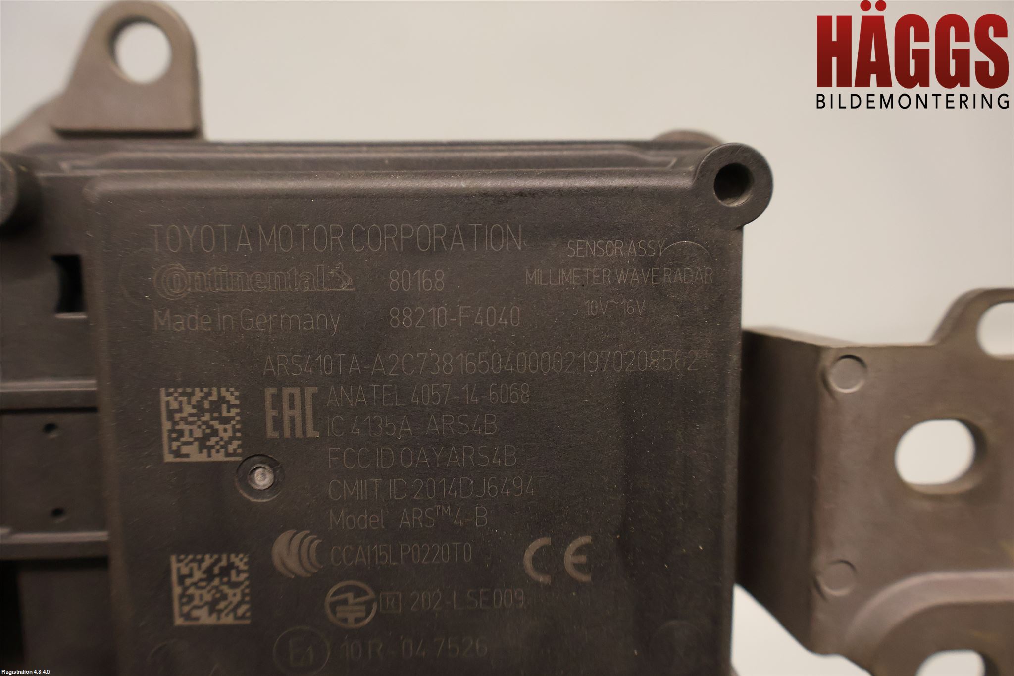Toyota C-HR 16-23 Sensor Adaptiv Farthållare