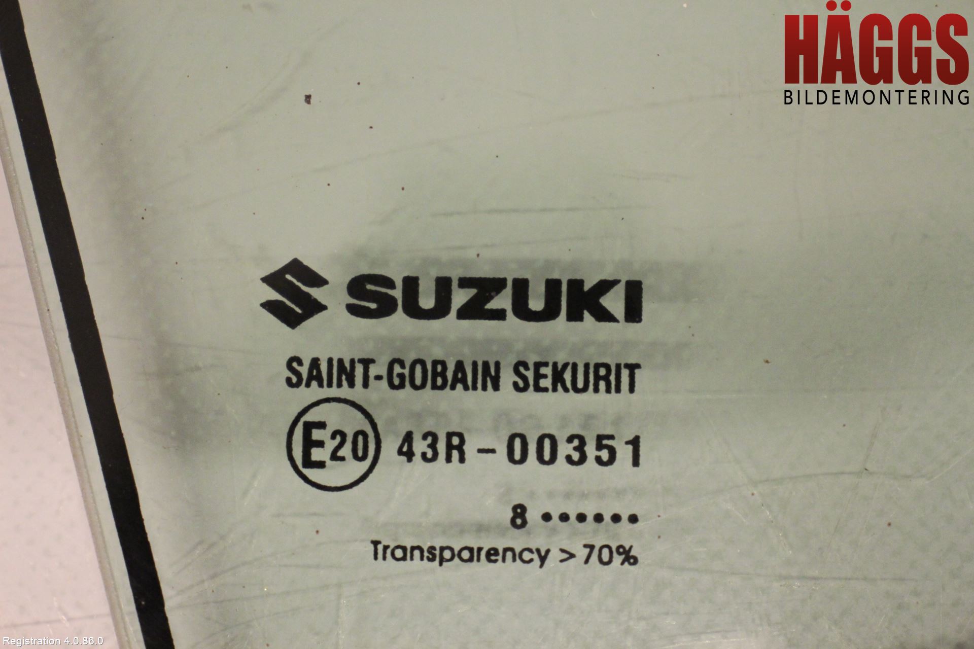 Suzuki SX4 S-CROSS 14-21 Dörruta Fram Lilla Hö