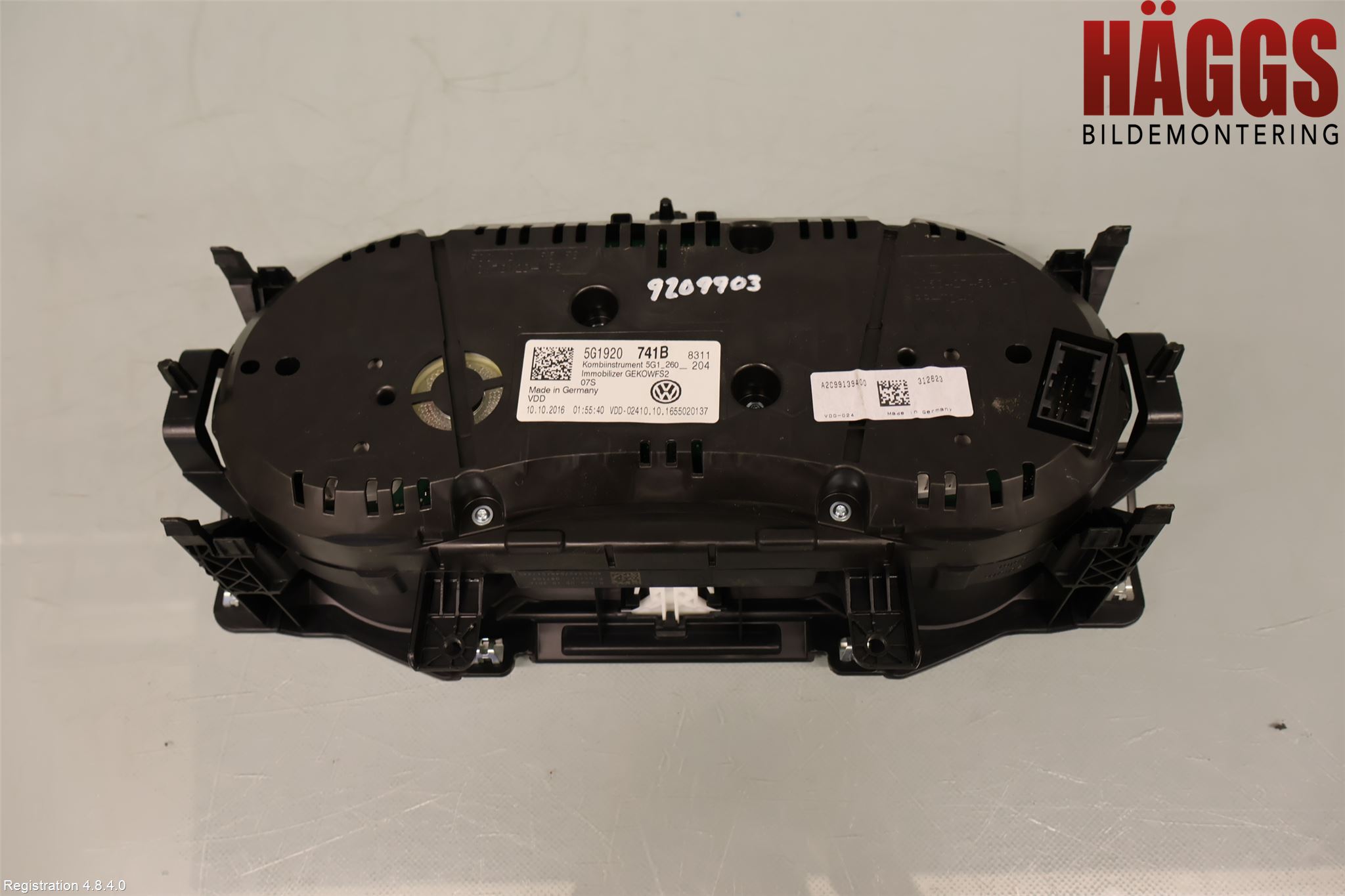 Volkswagen VW GOLF / E-GOLF VII 13-20 Instrument Komb
