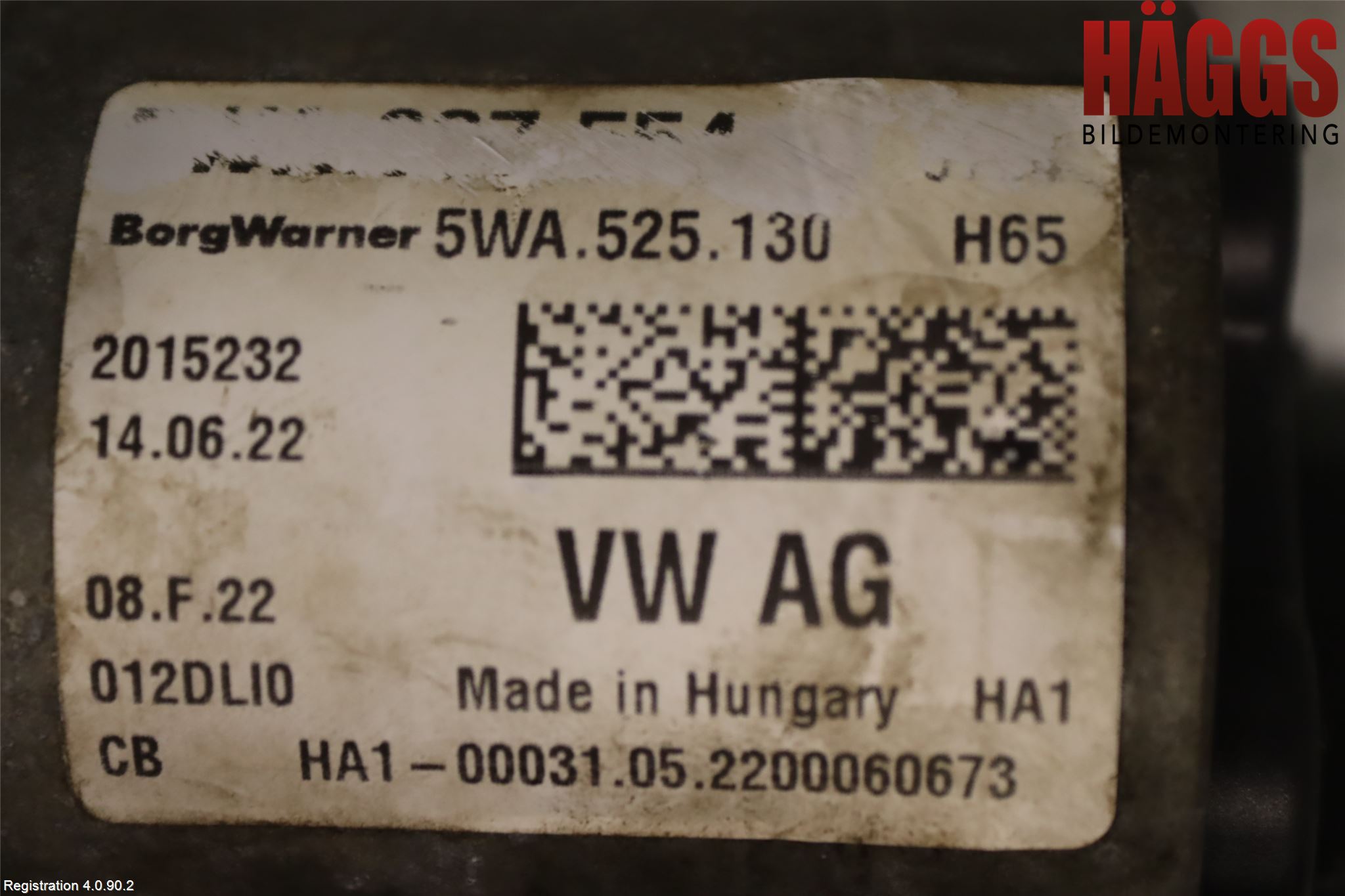 Volkswagen VW T-ROC 18- Oljepump Bakaxel