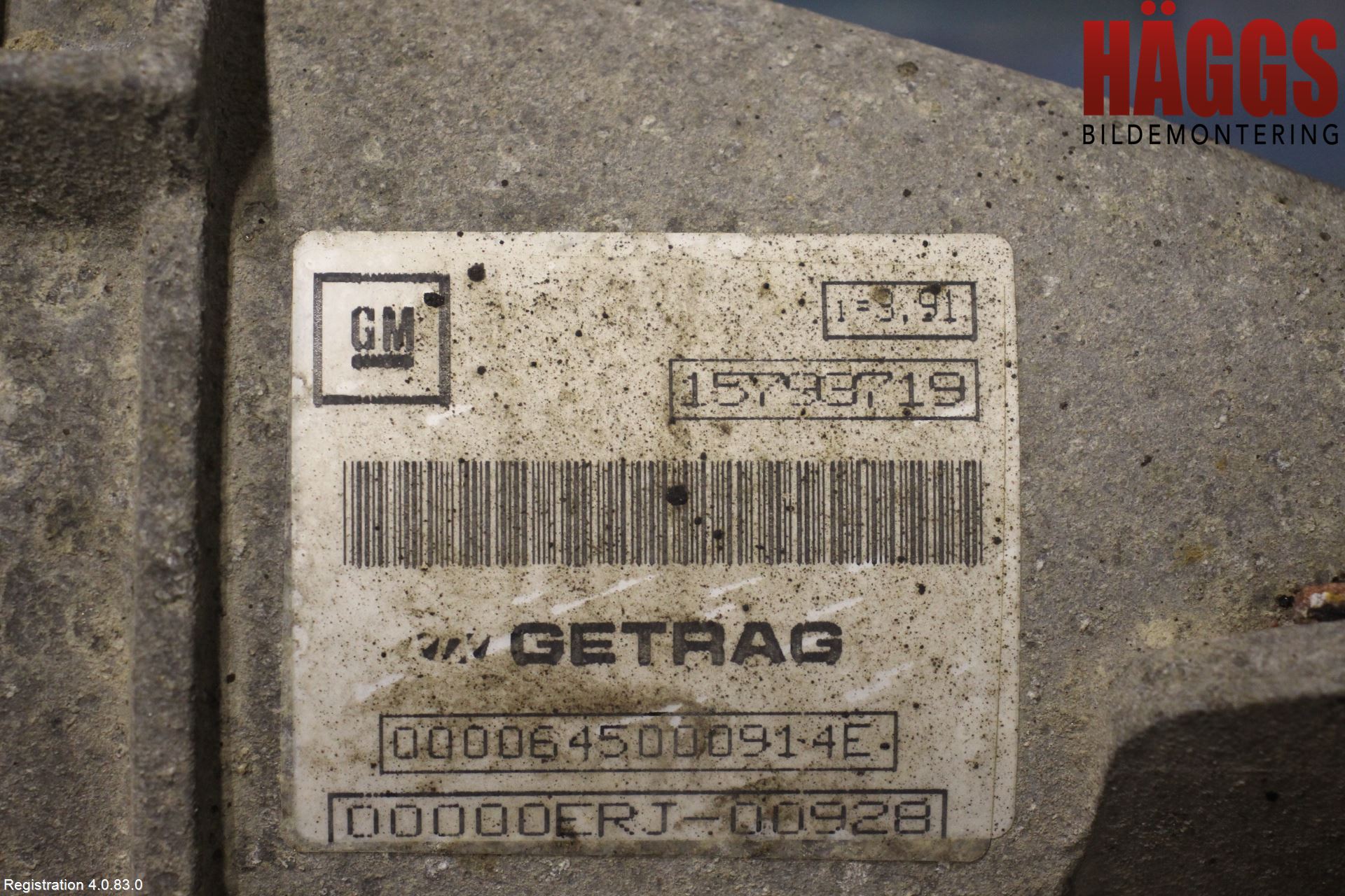 Cadillac SRX Bakväxel-Diff