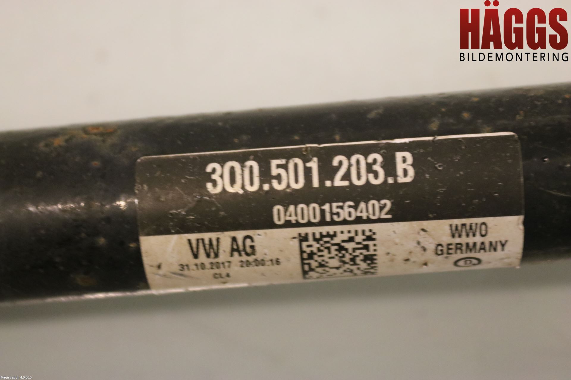 Skoda SUPERB 16-24 Drivaxel Bak Vänster