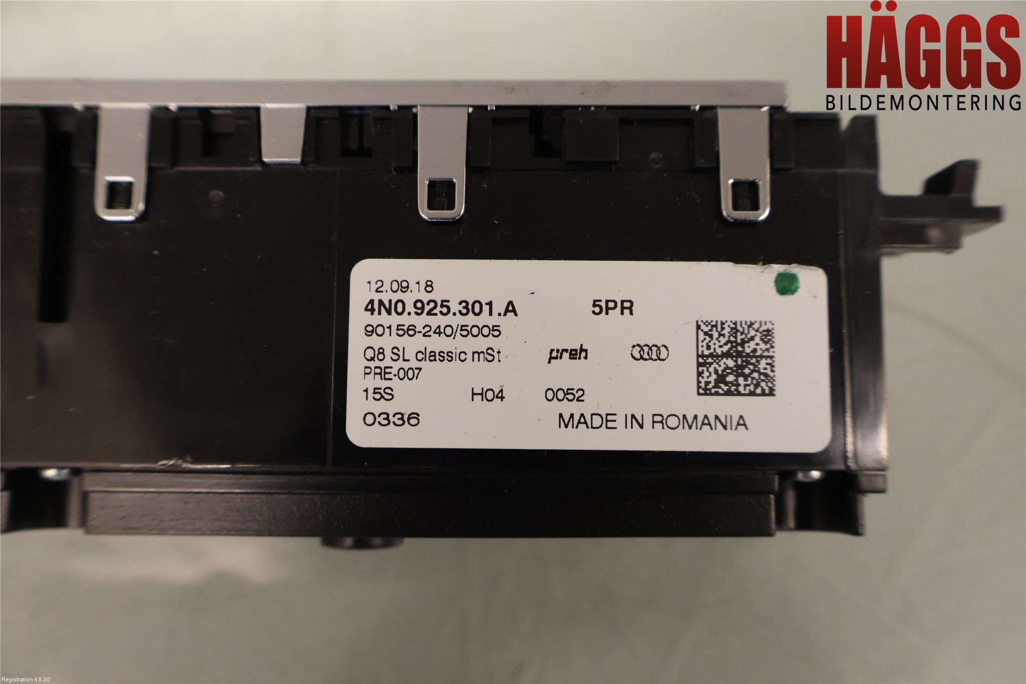 Audi Q8/SQ8 4M 19- Strömställare Multifunktion