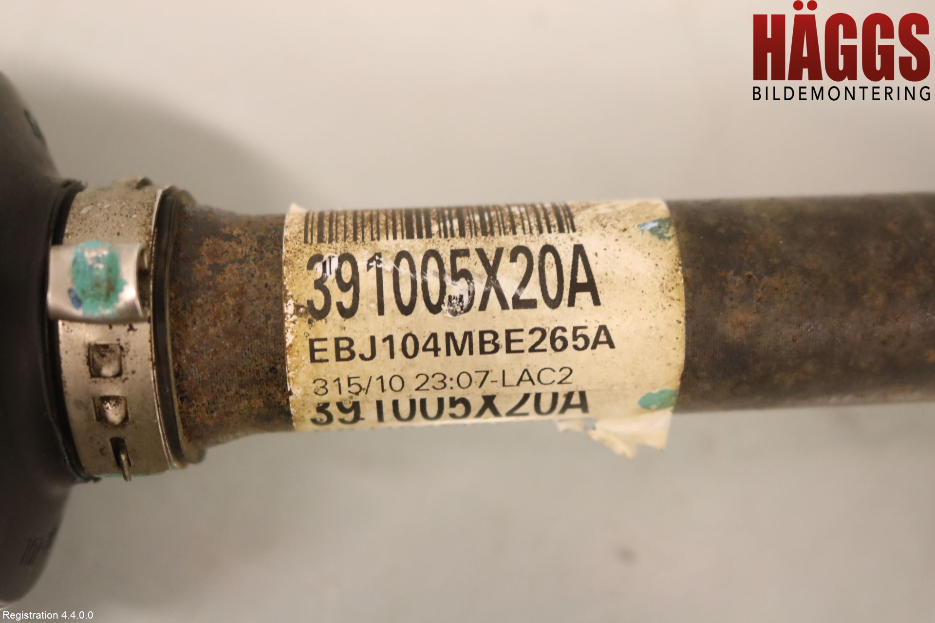 Nissan NAVARA 05-16 Drivaxel Fram Höger