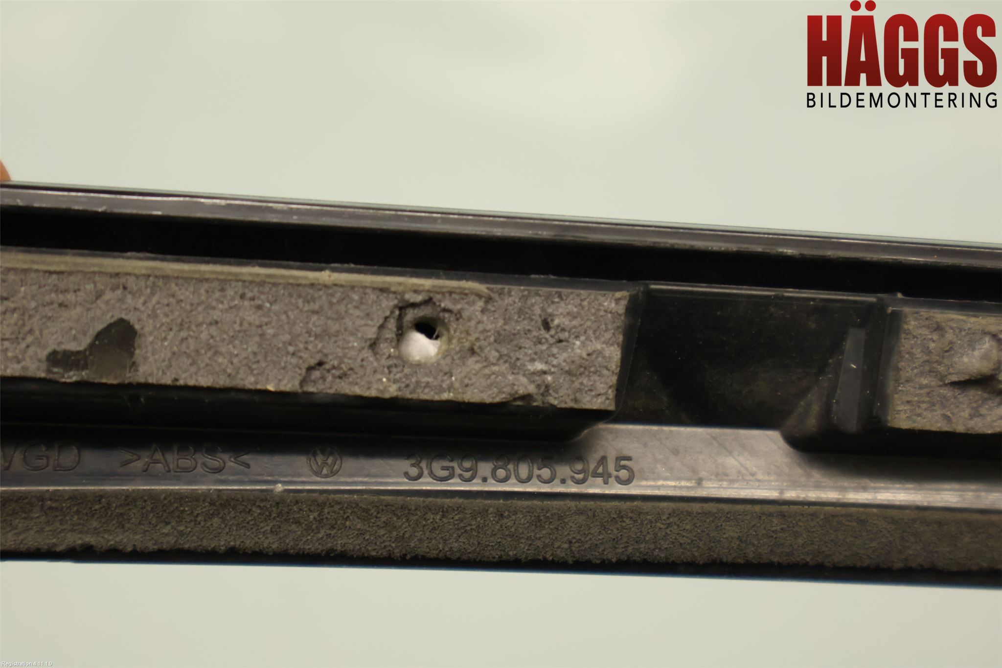 Volkswagen VW PASSAT 15-19 Spoiler Baklucka