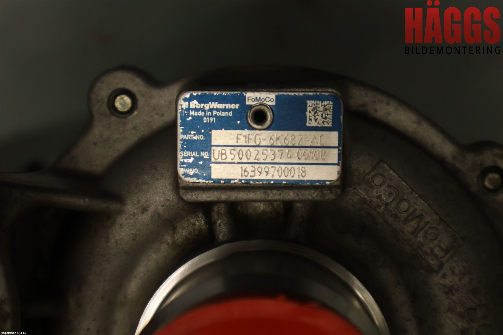 Ford FOCUS 15-18 Turboaggregat